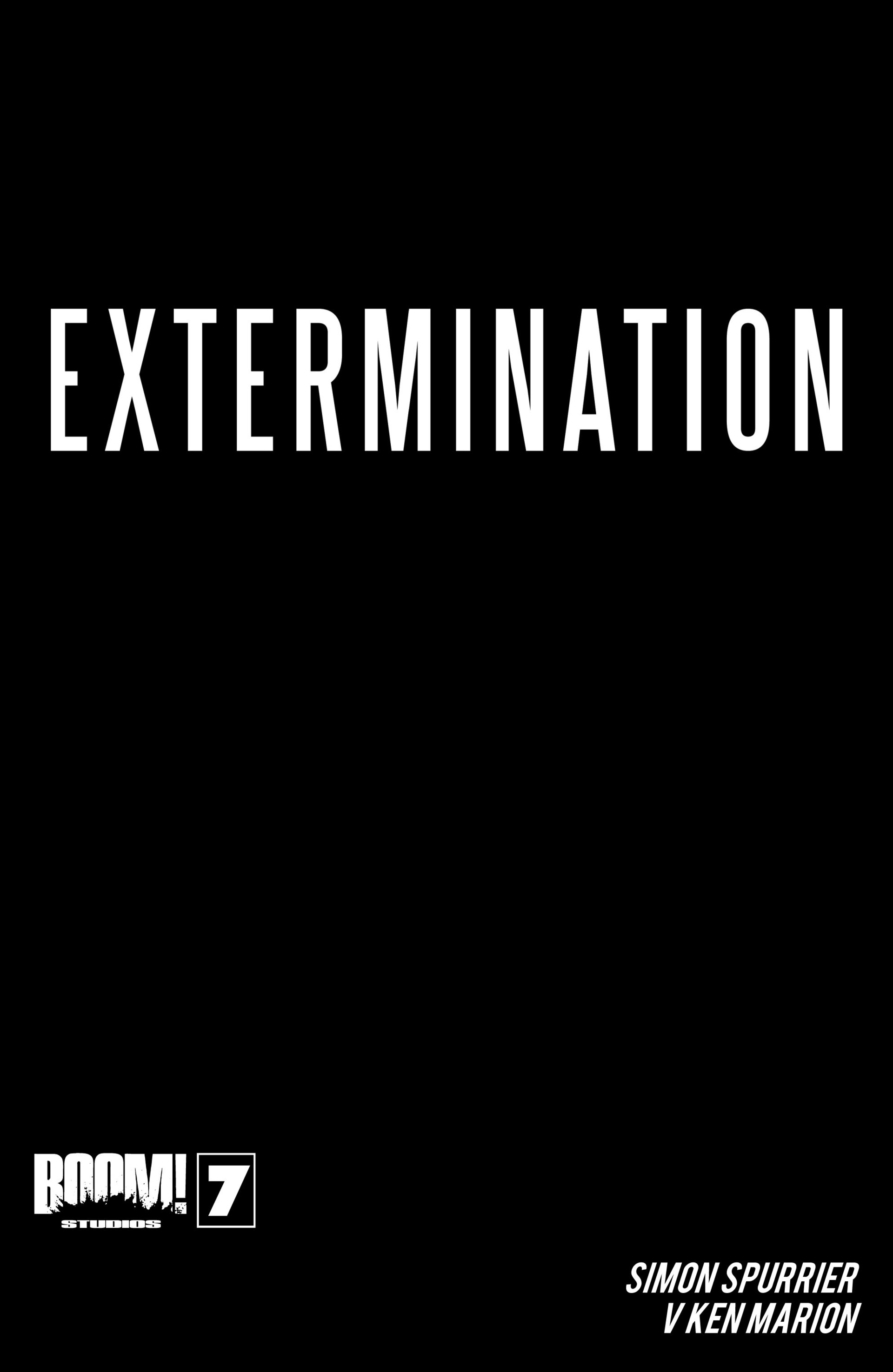 Read online Extermination comic -  Issue #7 - 4