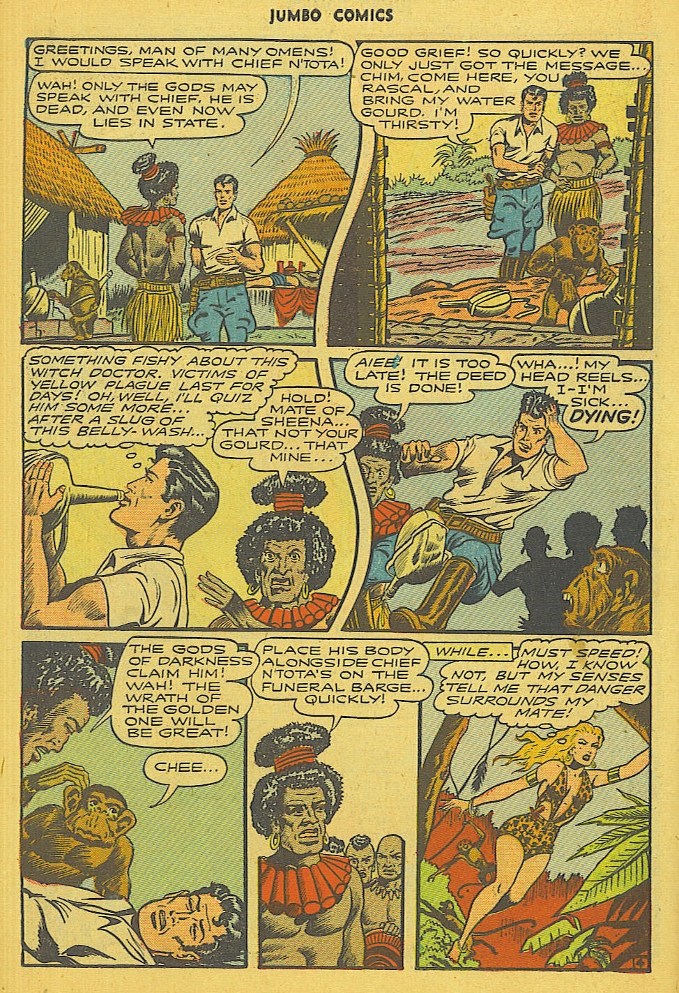 Read online Jumbo Comics comic -  Issue #97 - 6