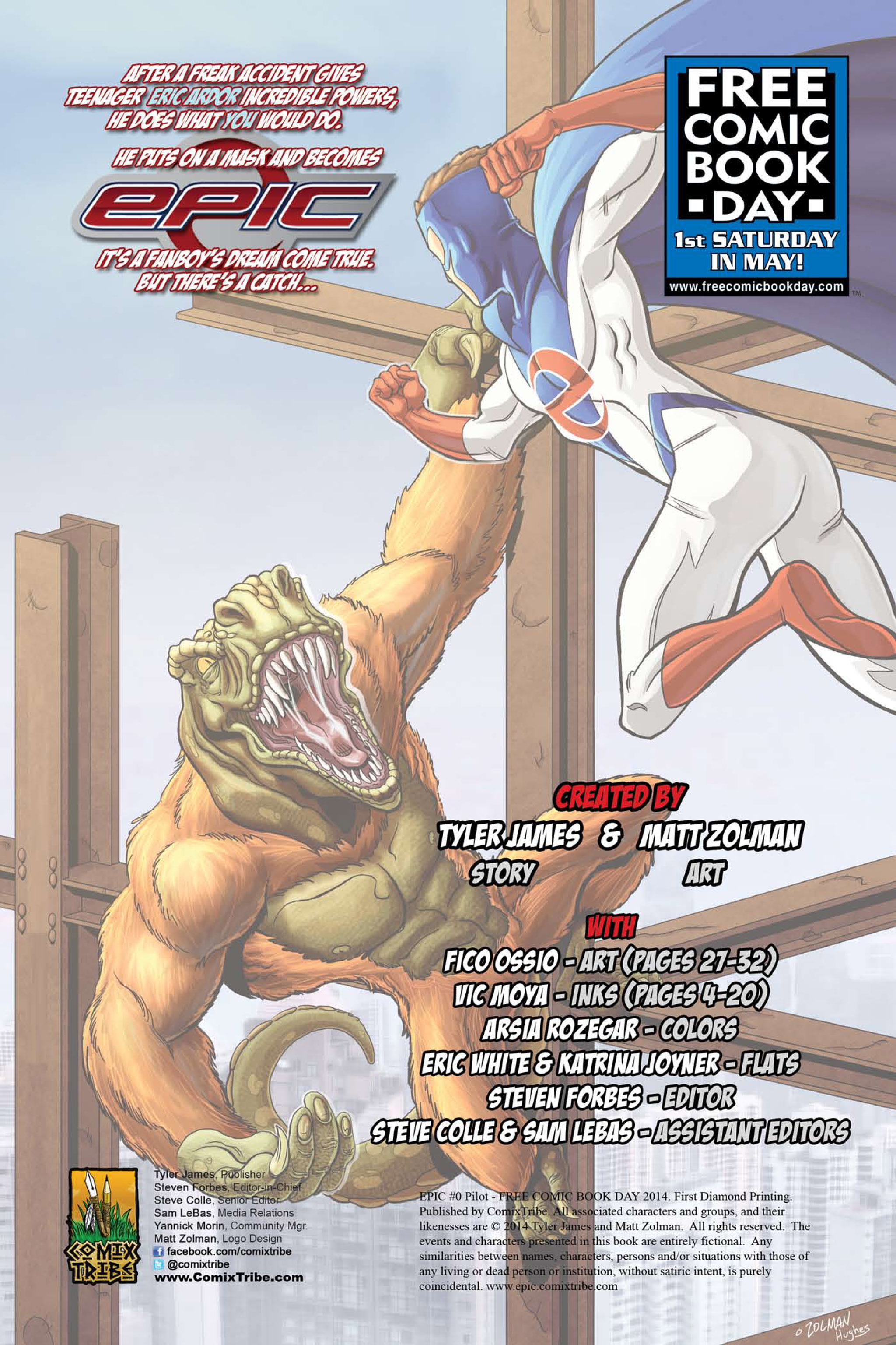 Read online Free Comic Book Day 2014 comic -  Issue # Epic 00 - Pilot - 2