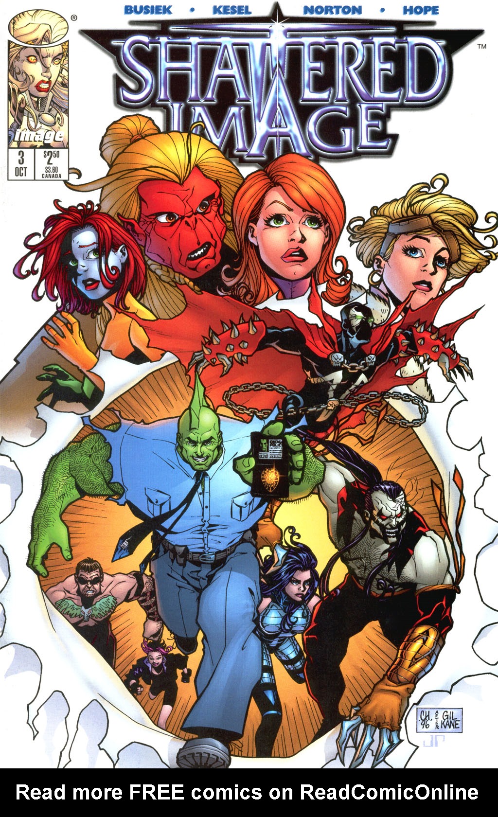 Read online Shattered Image comic -  Issue #3 - 1