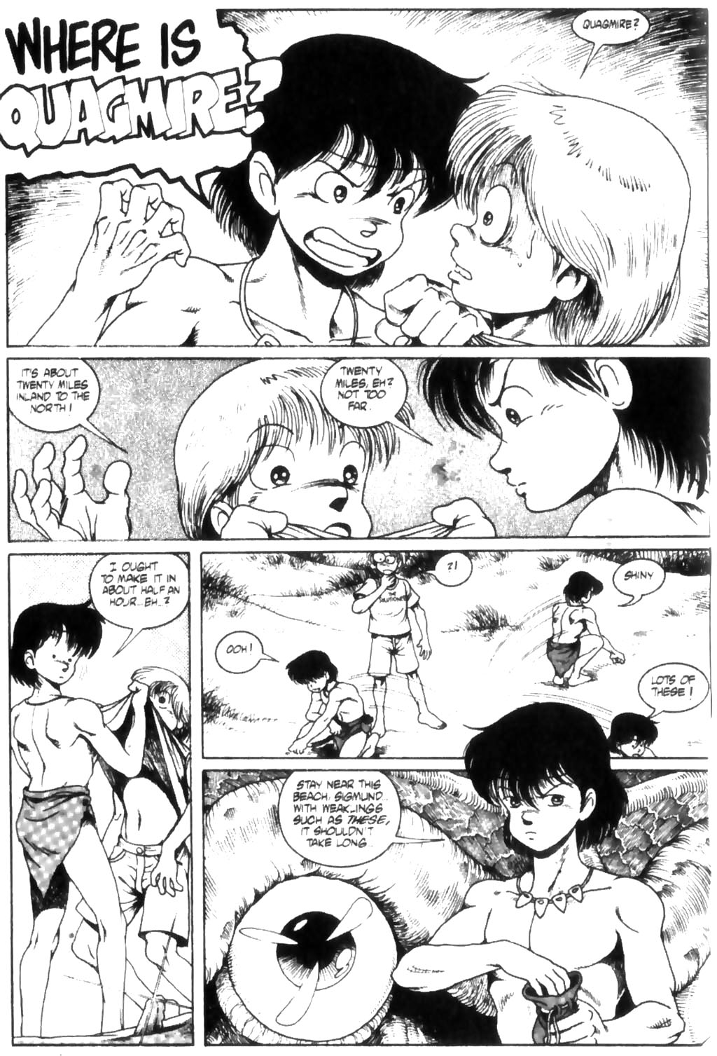 Read online Ninja High School (1986) comic -  Issue #30 - 6