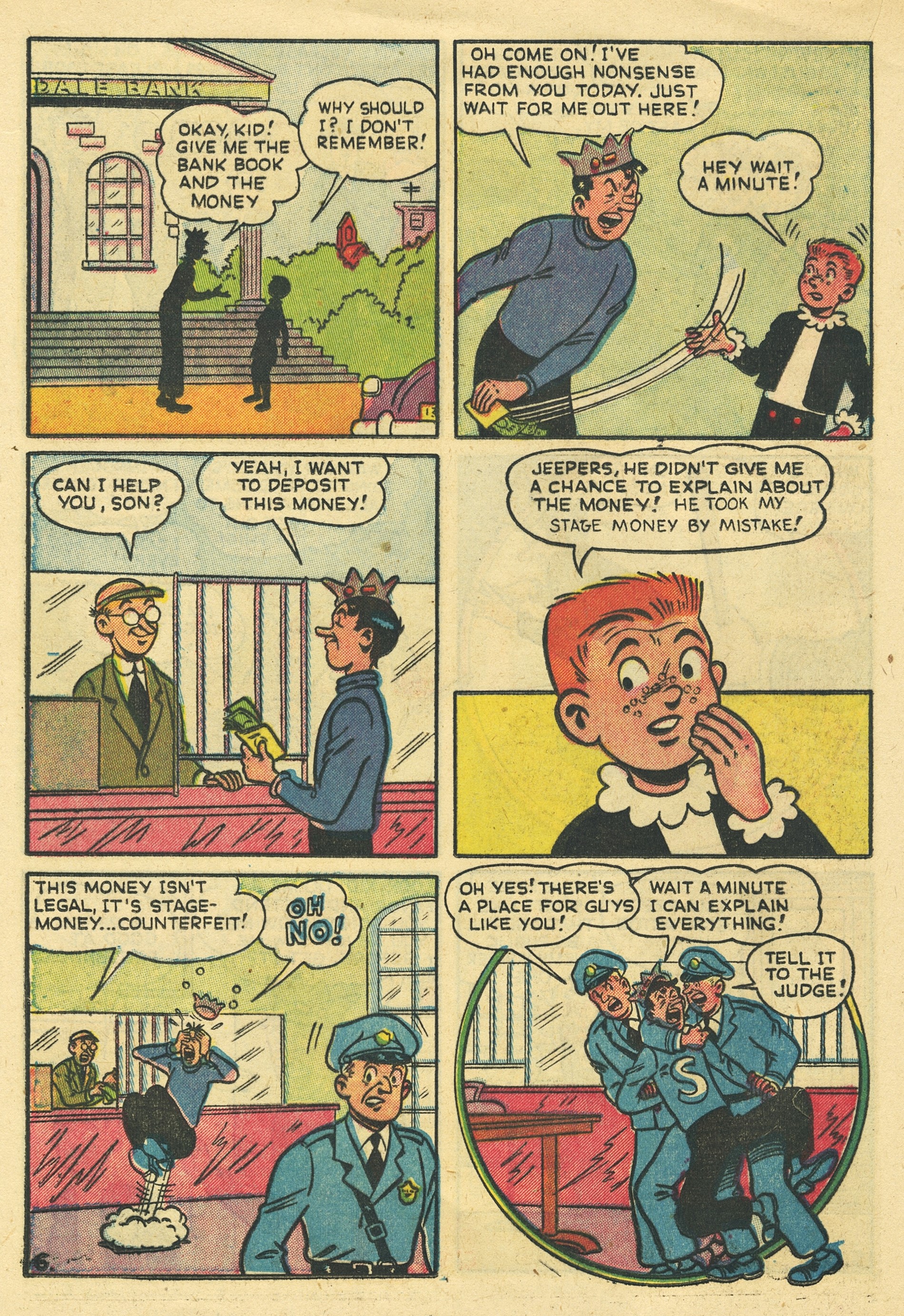 Read online Archie's Pal Jughead comic -  Issue #7 - 16