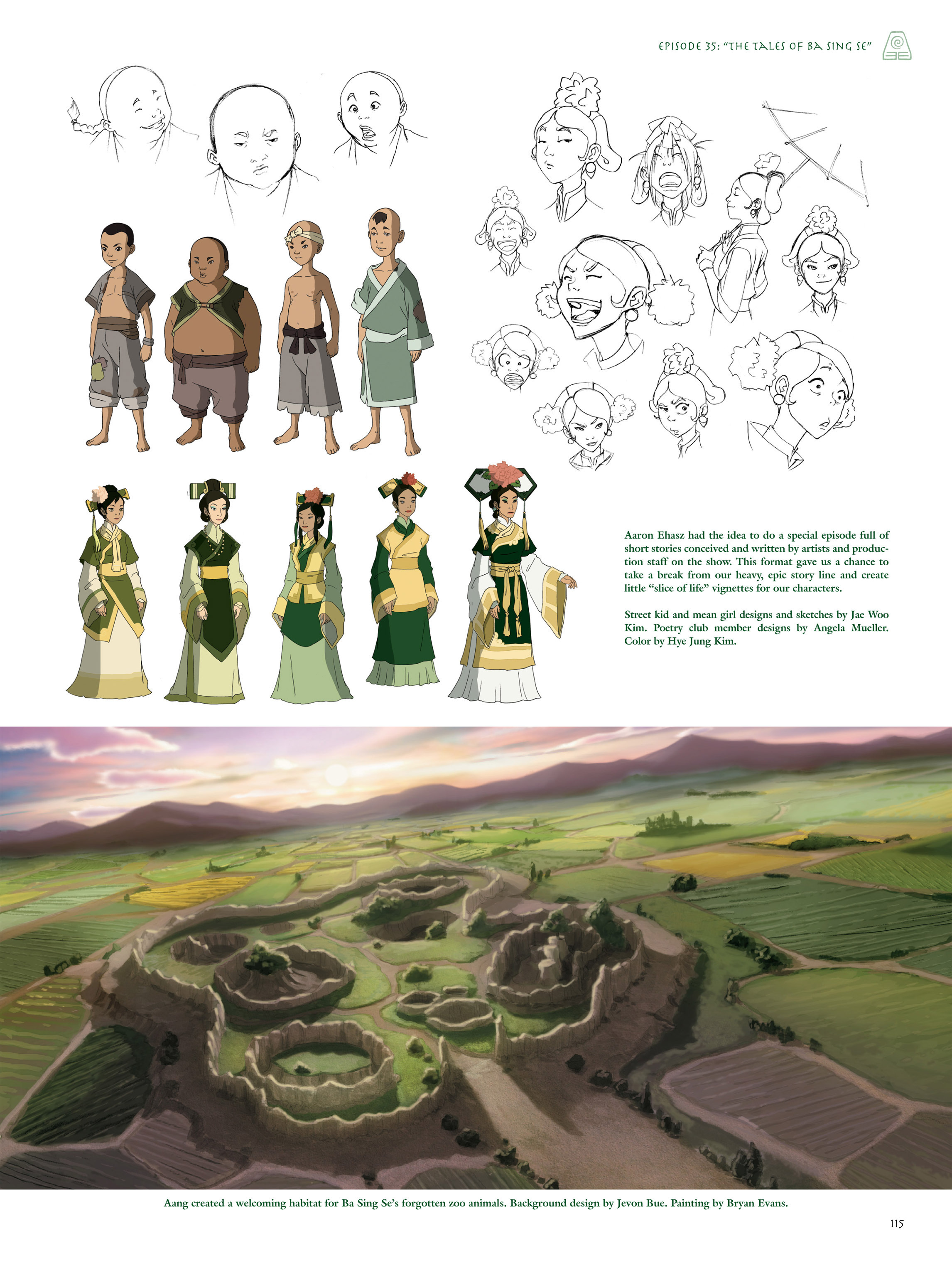 Read online Avatar: The Last Airbender - The Art of the Animated Series comic -  Issue # TPB (Part 2) - 14