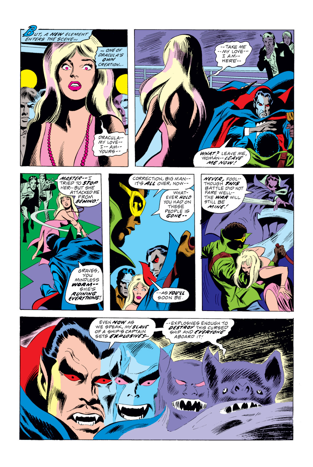 Read online Tomb of Dracula (1972) comic -  Issue #10 - 20