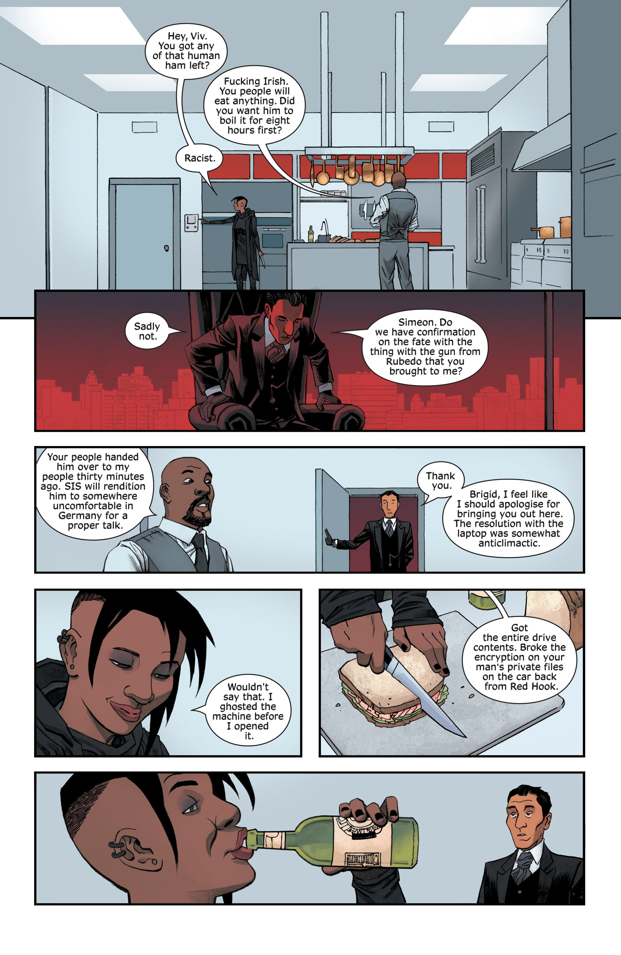 Read online Injection comic -  Issue #9 - 18