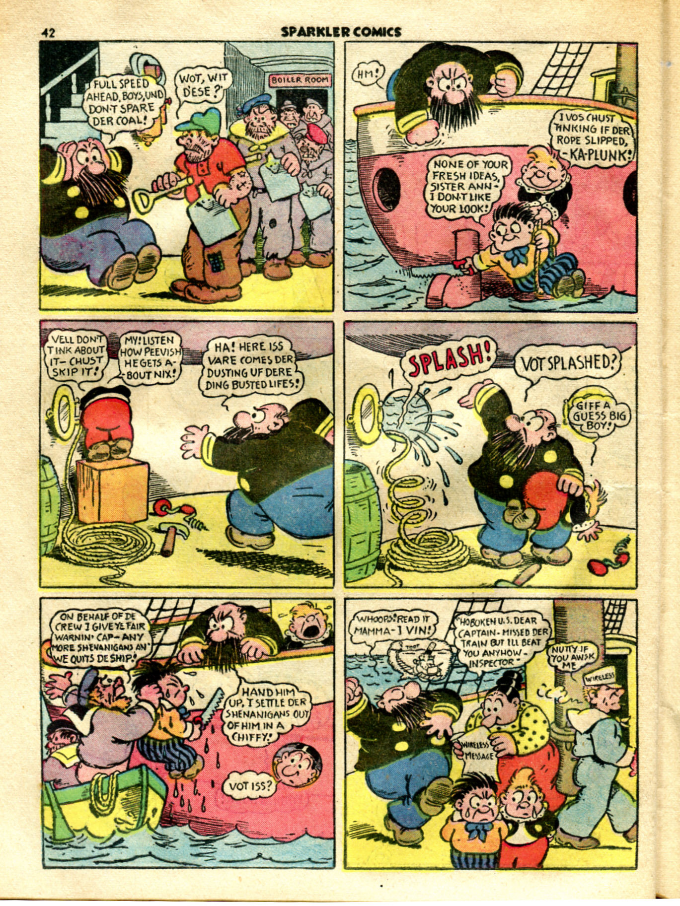 Read online Sparkler Comics comic -  Issue #13 - 44