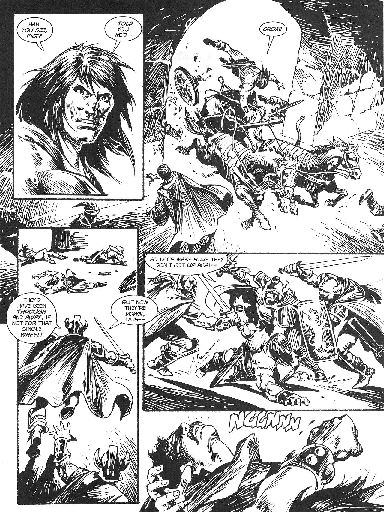 Read online The Savage Sword Of Conan comic -  Issue #226 - 8