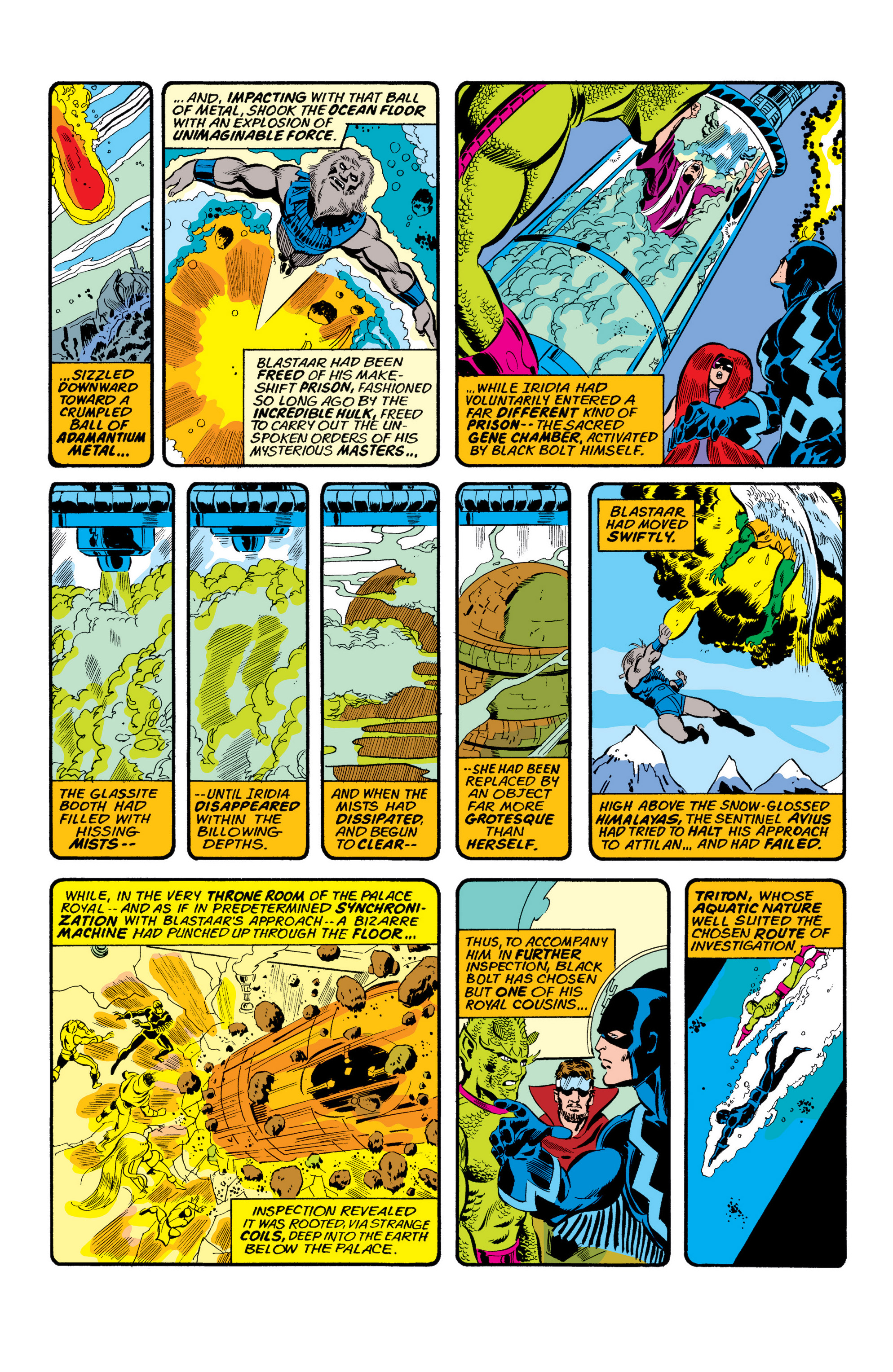 Read online Marvel Masterworks: The Inhumans comic -  Issue # TPB 2 (Part 1) - 29