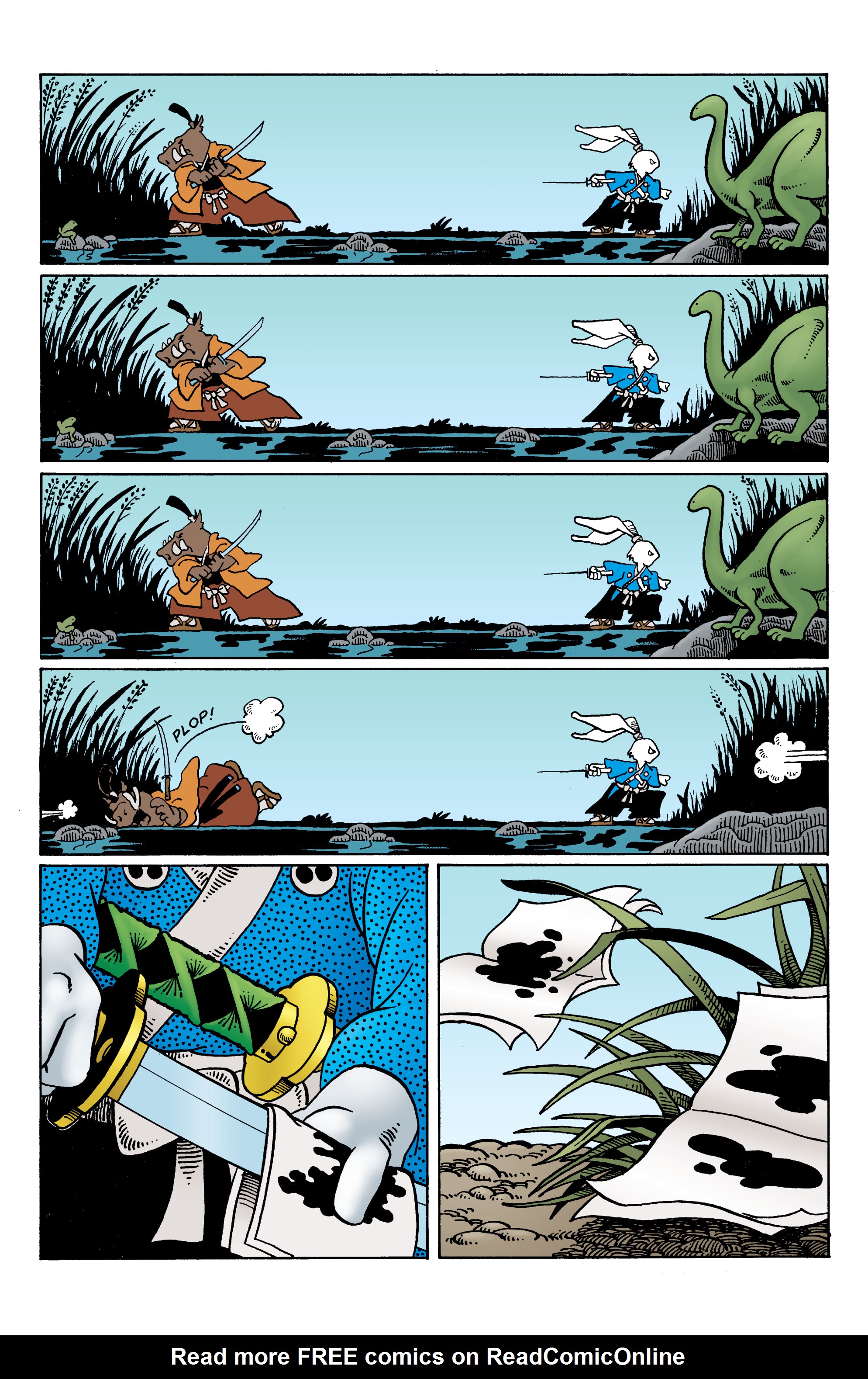 Read online Usagi Yojimbo Color Classics comic -  Issue #1 - 5