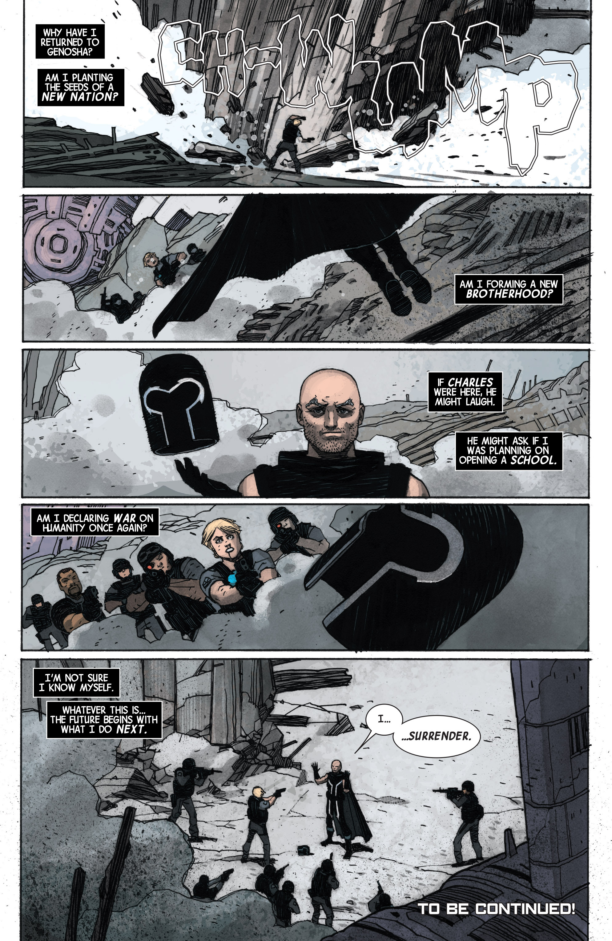 Read online Magneto comic -  Issue #14 - 21