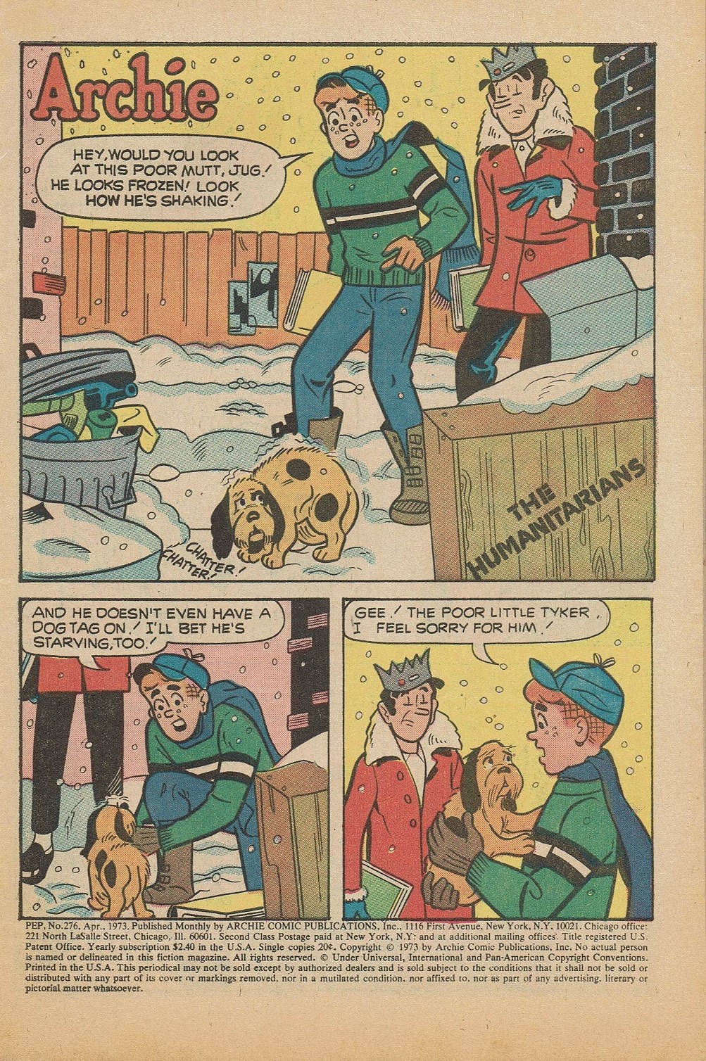 Read online Pep Comics comic -  Issue #276 - 3