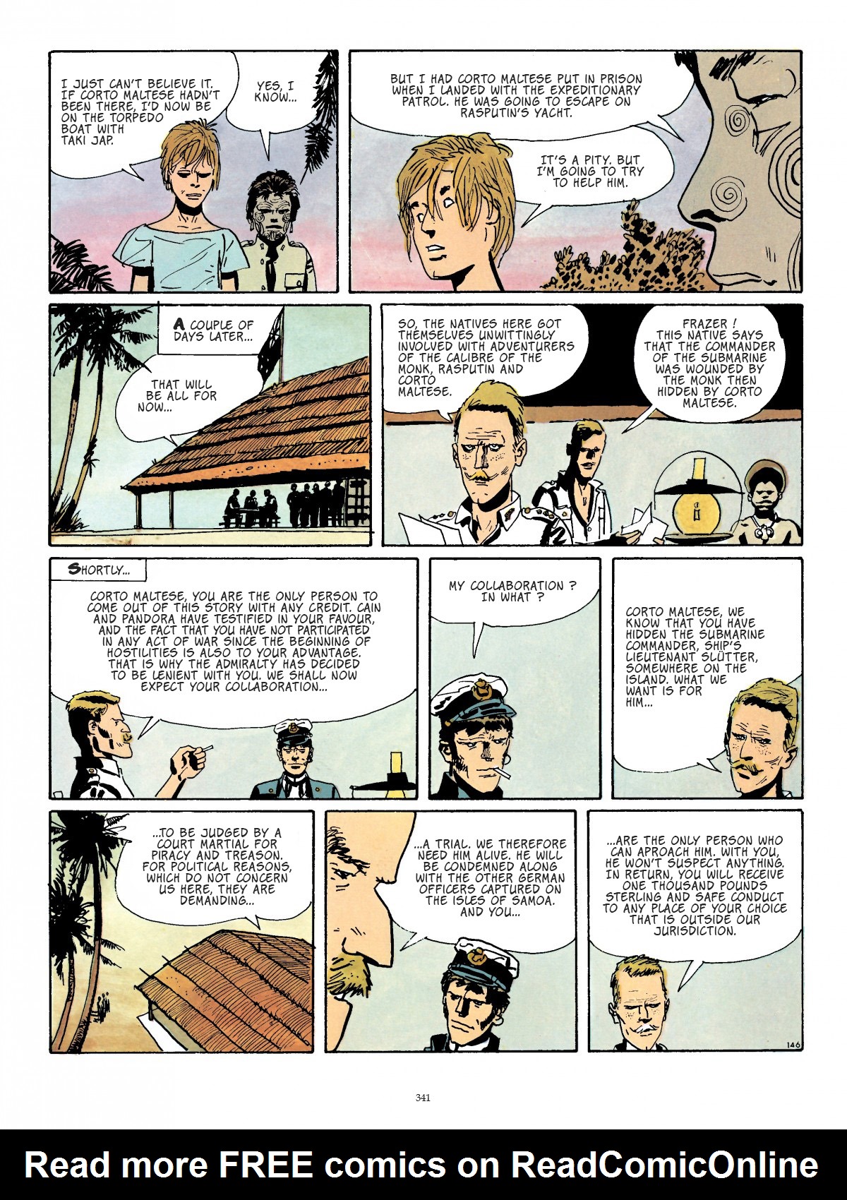 Read online Corto Maltese comic -  Issue # TPB 2 (Part 4) - 31