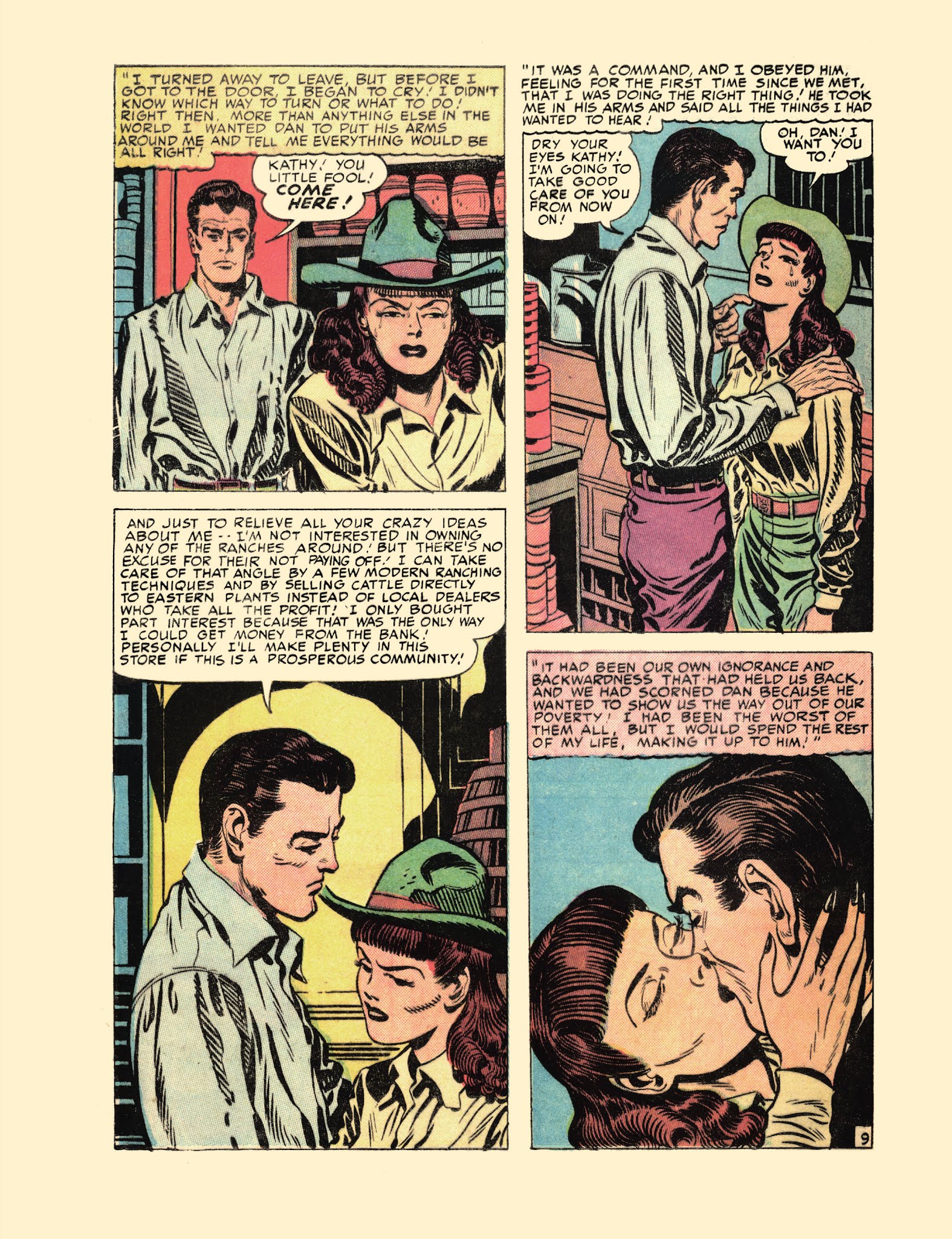 Read online Young Romance: The Best of Simon & Kirby’s Romance Comics comic -  Issue # TPB 1 - 72