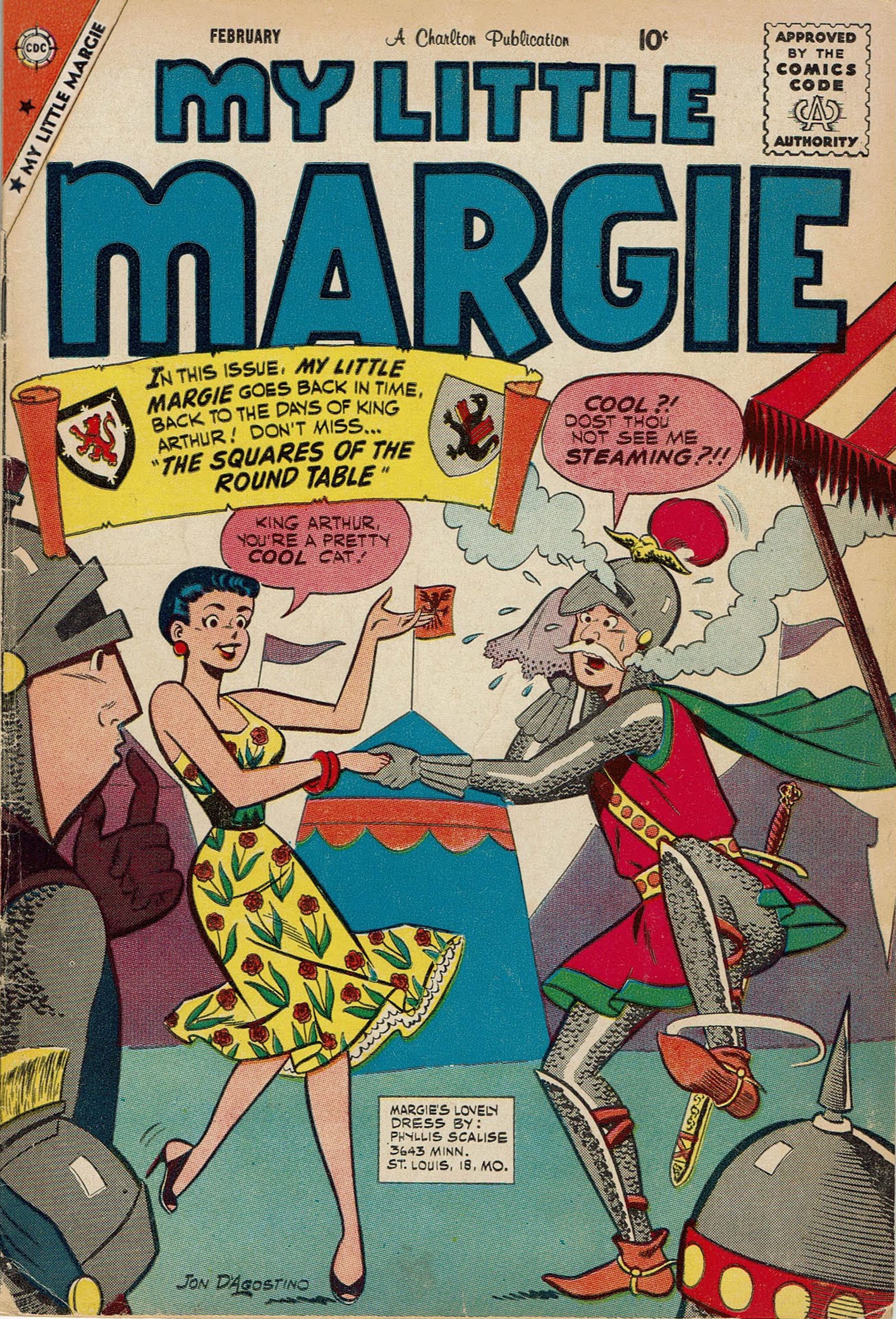 Read online My Little Margie (1954) comic -  Issue #28 - 1