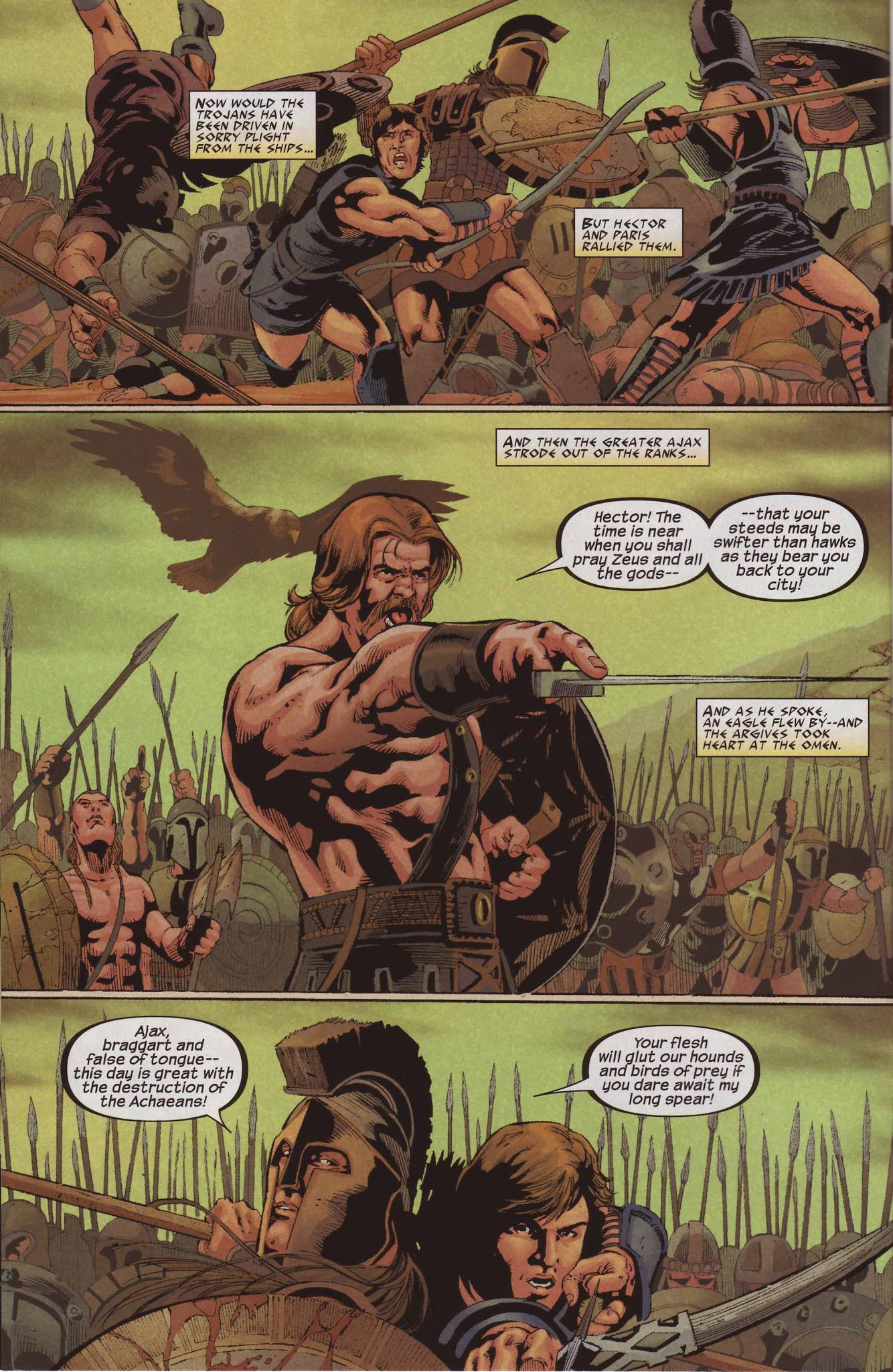 Read online The Iliad comic -  Issue #5 - 9