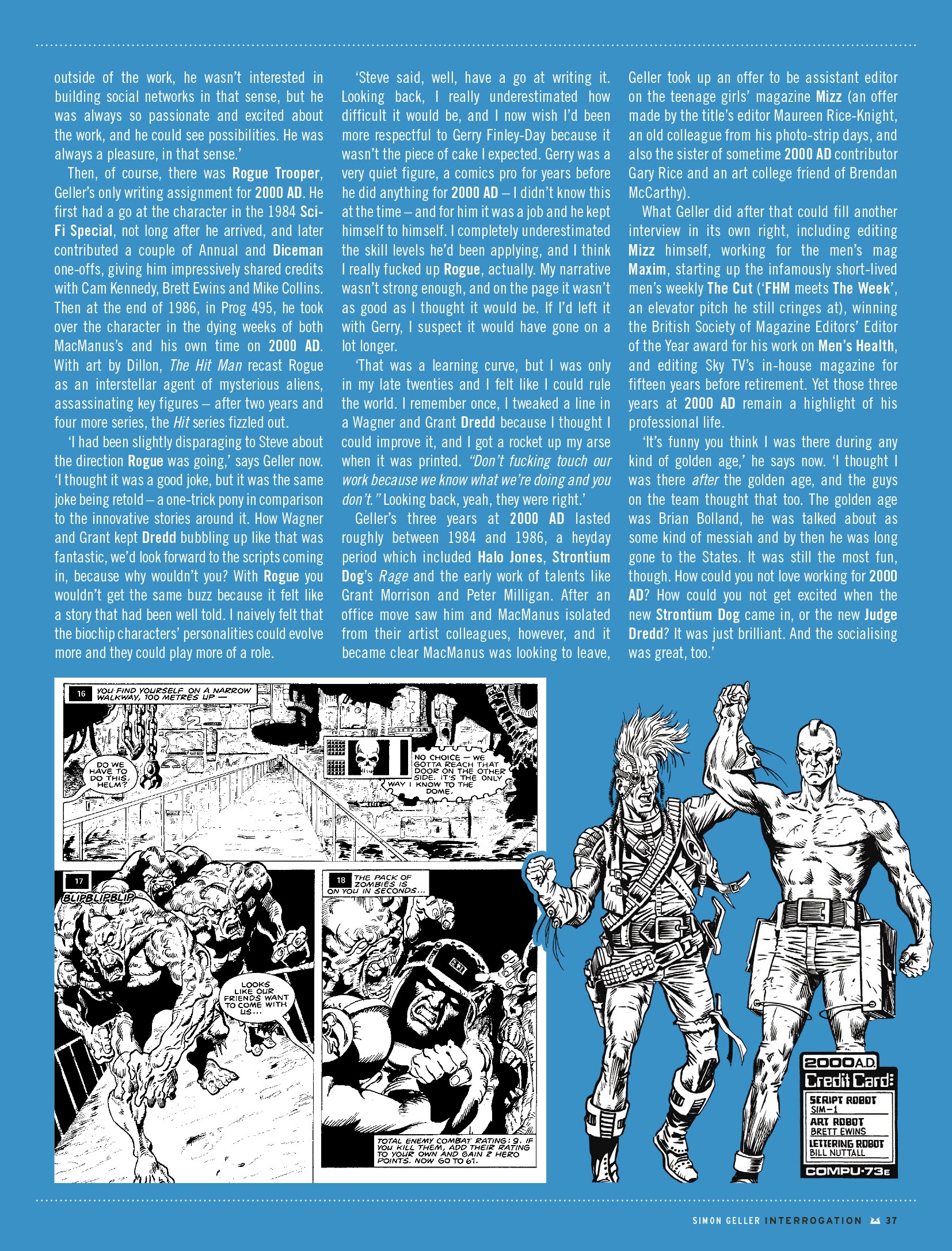 Read online Judge Dredd Megazine (Vol. 5) comic -  Issue #436 - 37