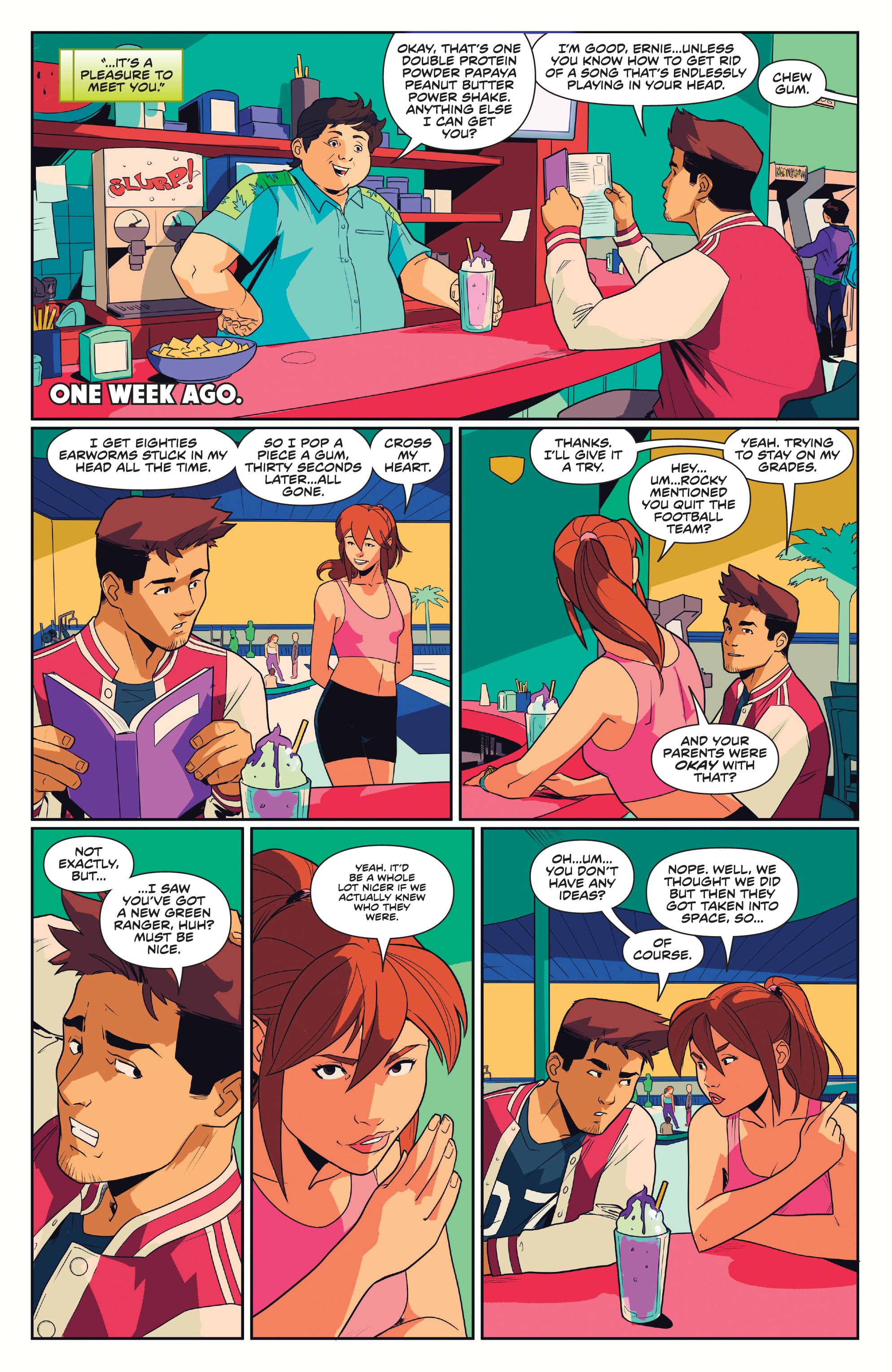 Read online Mighty Morphin comic -  Issue #5 - 17