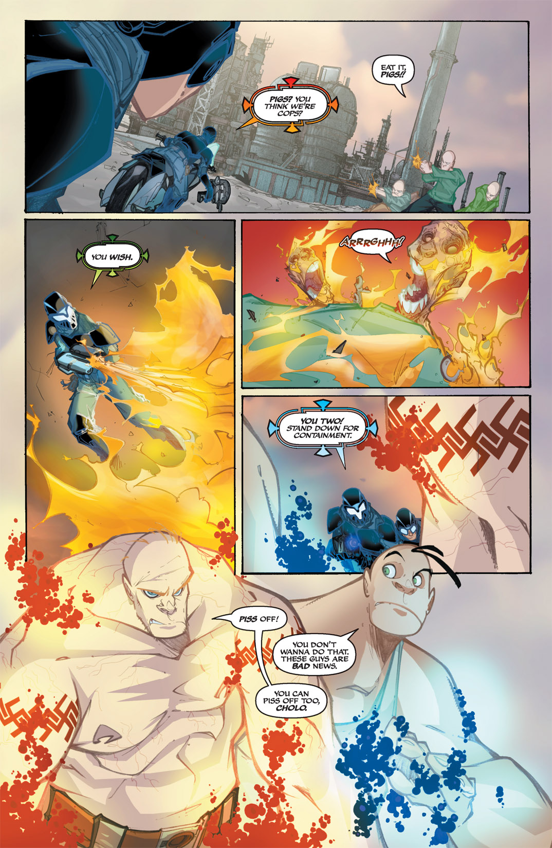 Read online Michael Turner's Soulfire: New World Order comic -  Issue #3 - 12