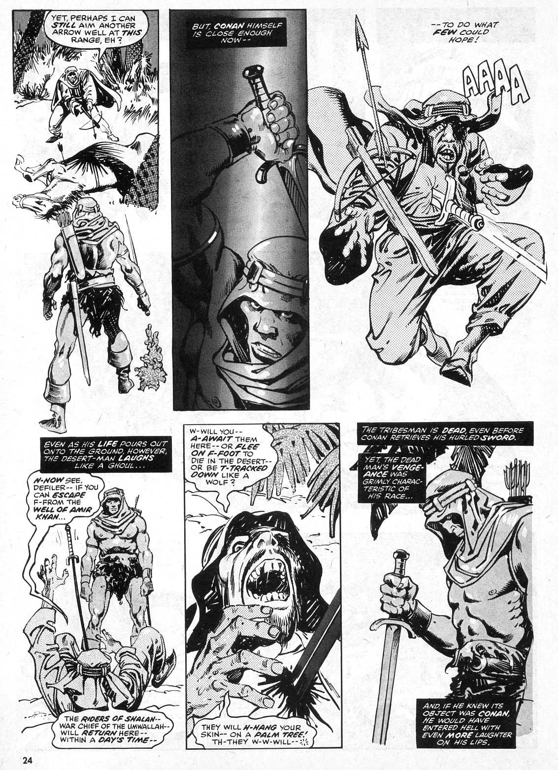 The Savage Sword Of Conan issue 28 - Page 24