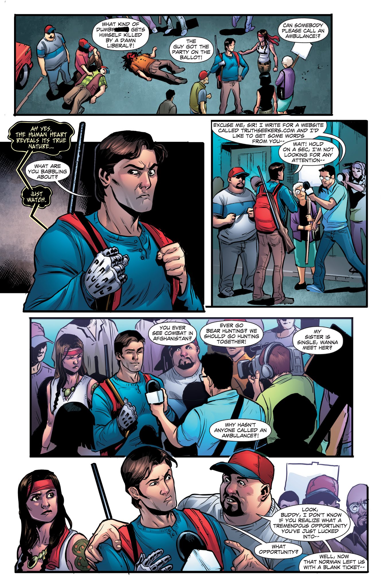 Read online Army of Darkness Election Special comic -  Issue # Full - 20