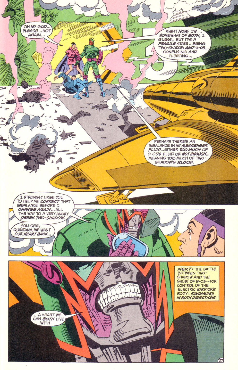 Read online Electric Warrior comic -  Issue #11 - 28