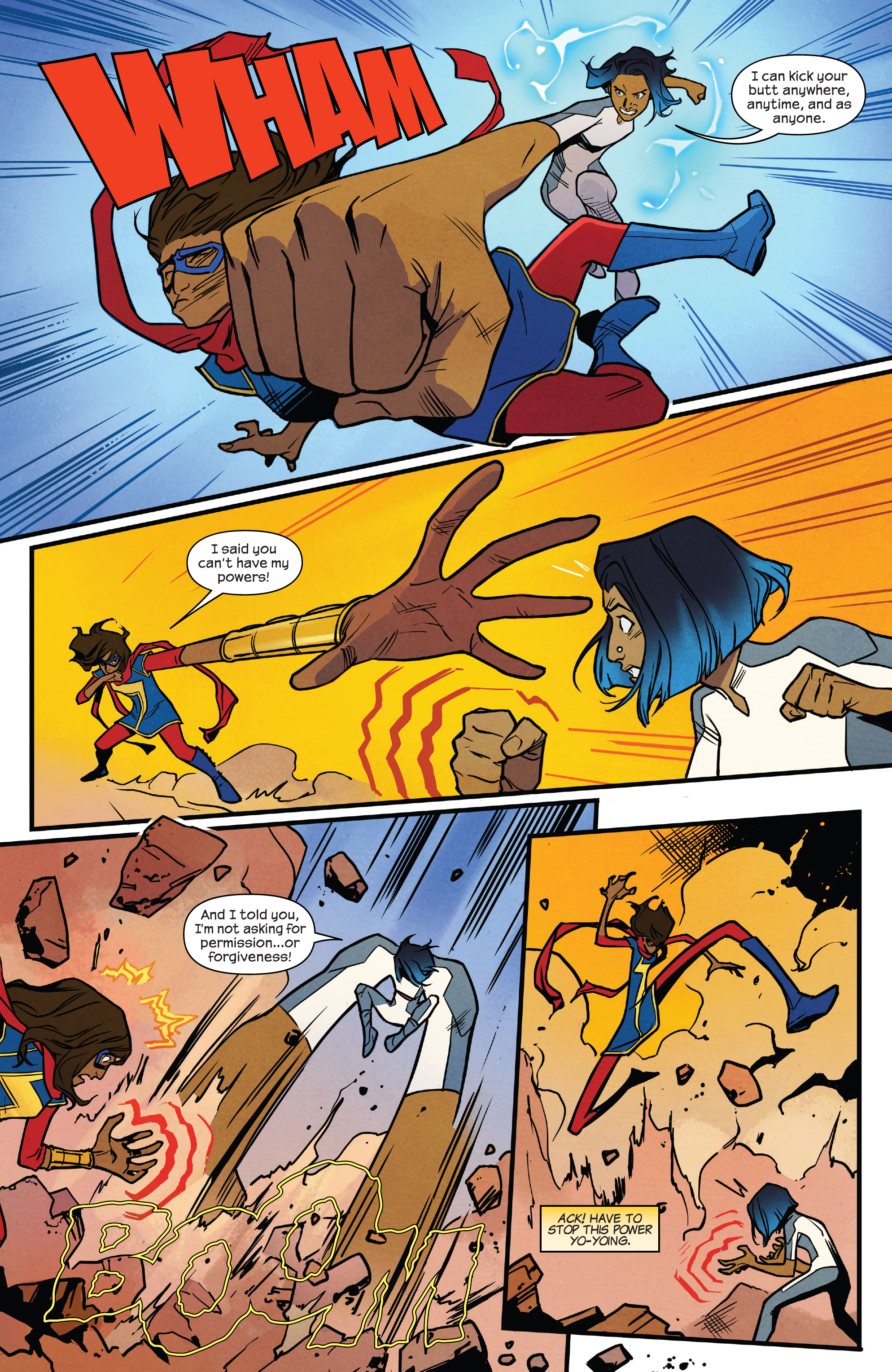 Read online Ms. Marvel: Beyond the Limit comic -  Issue #5 - 13