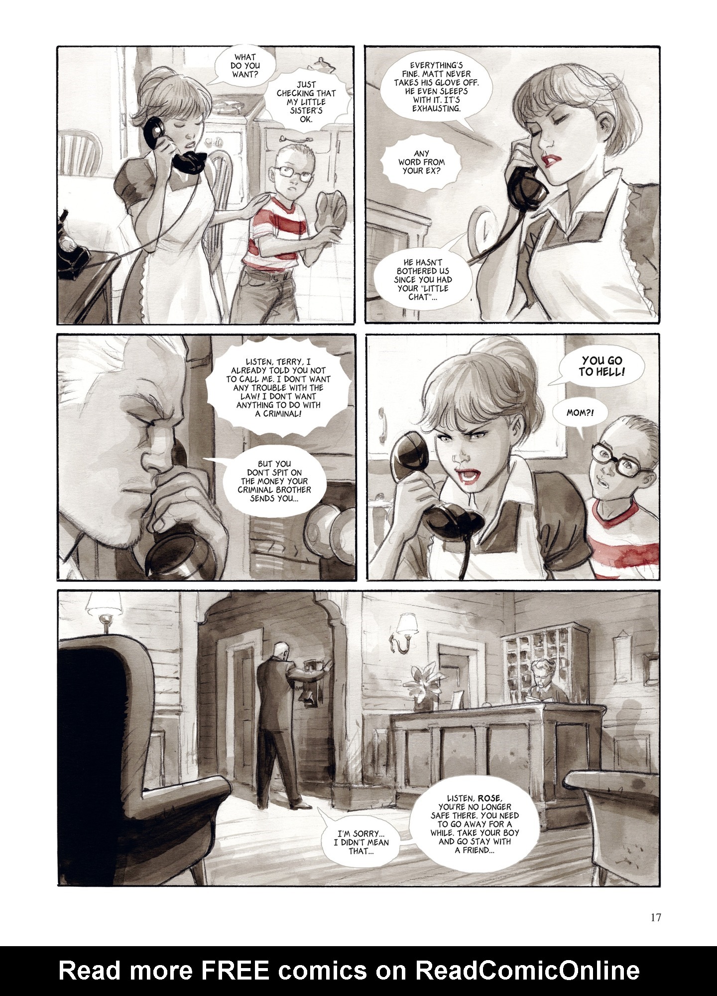 Read online Noir Burlesque comic -  Issue #2 - 16