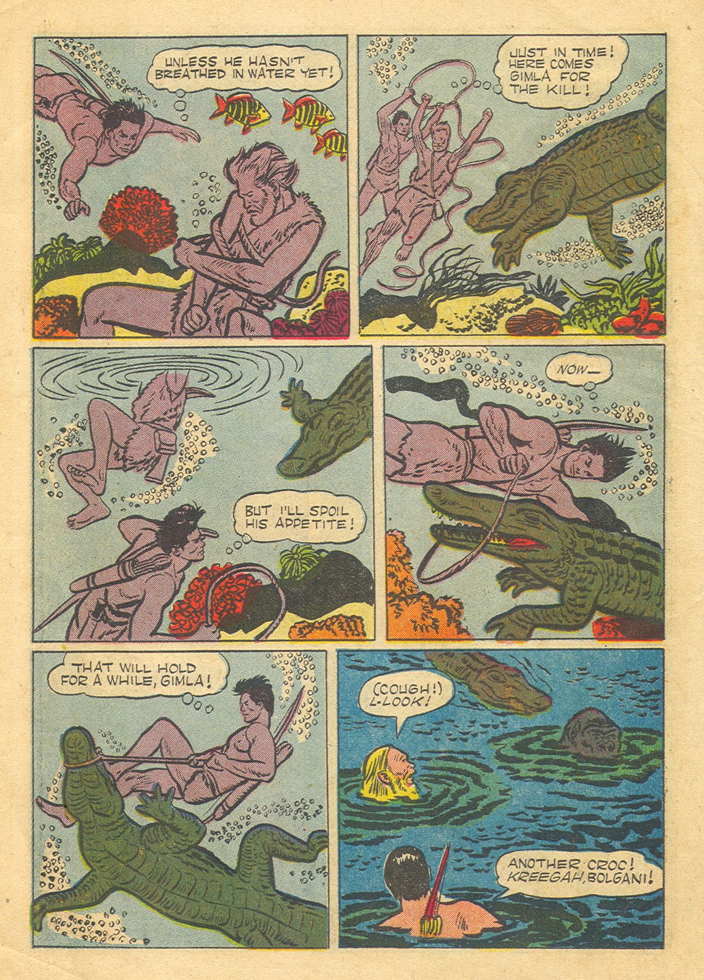 Read online Tarzan (1948) comic -  Issue #64 - 6