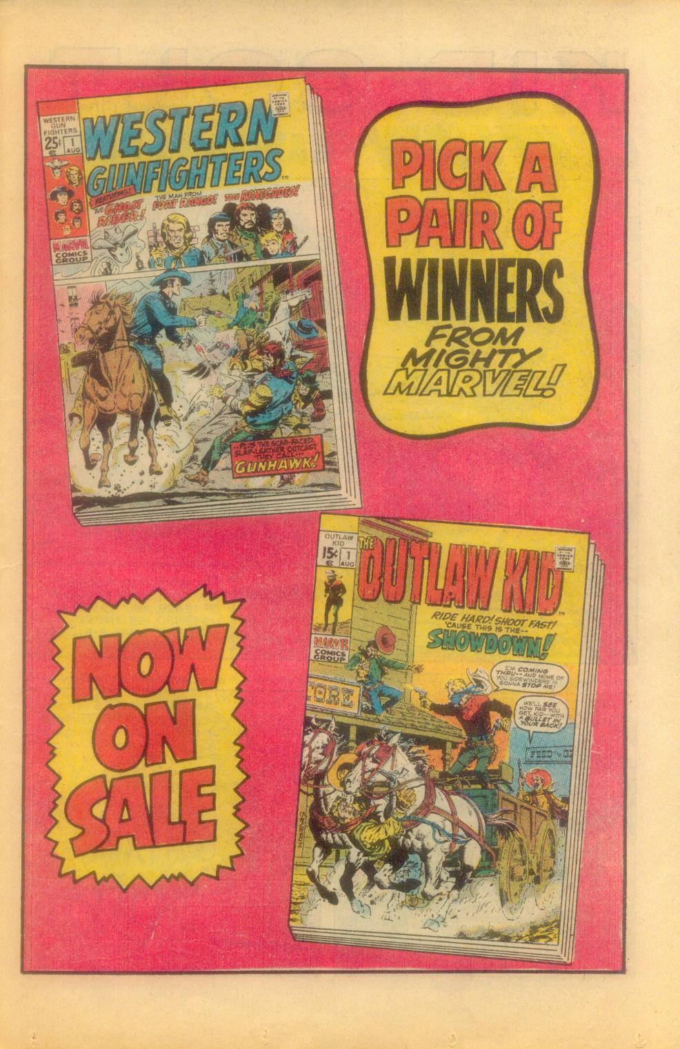 Read online Kid Colt Outlaw comic -  Issue #149 - 23