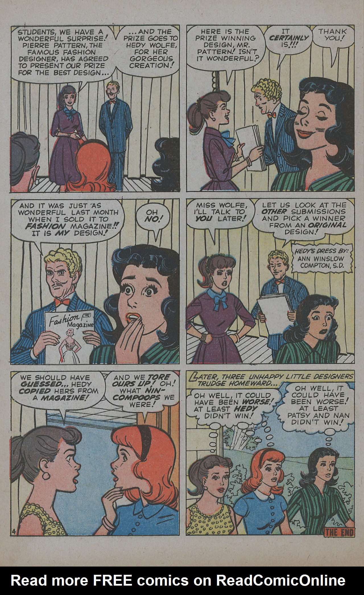 Read online Patsy and Hedy comic -  Issue #67 - 32