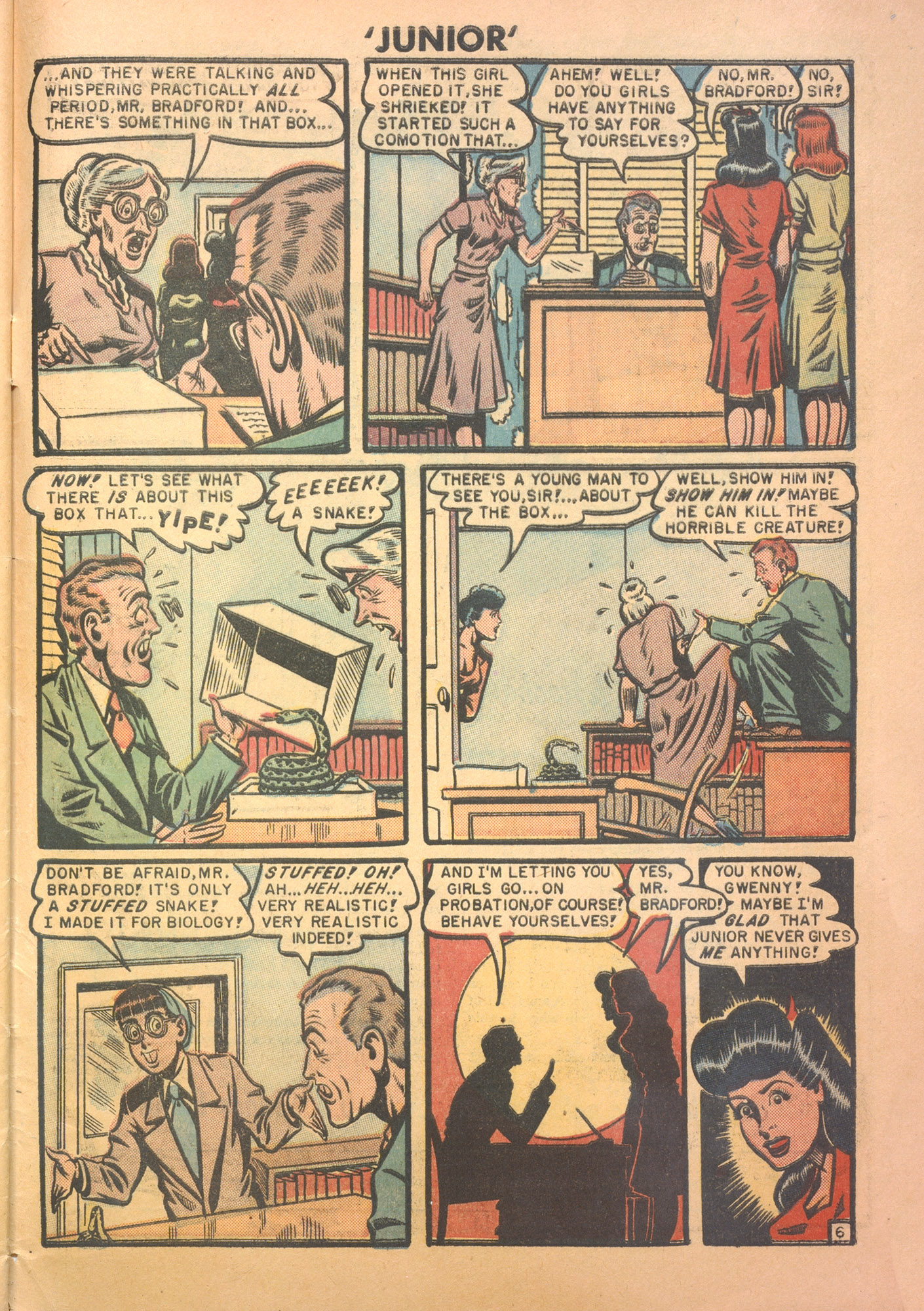 Read online Junior (1947) comic -  Issue #15 - 33