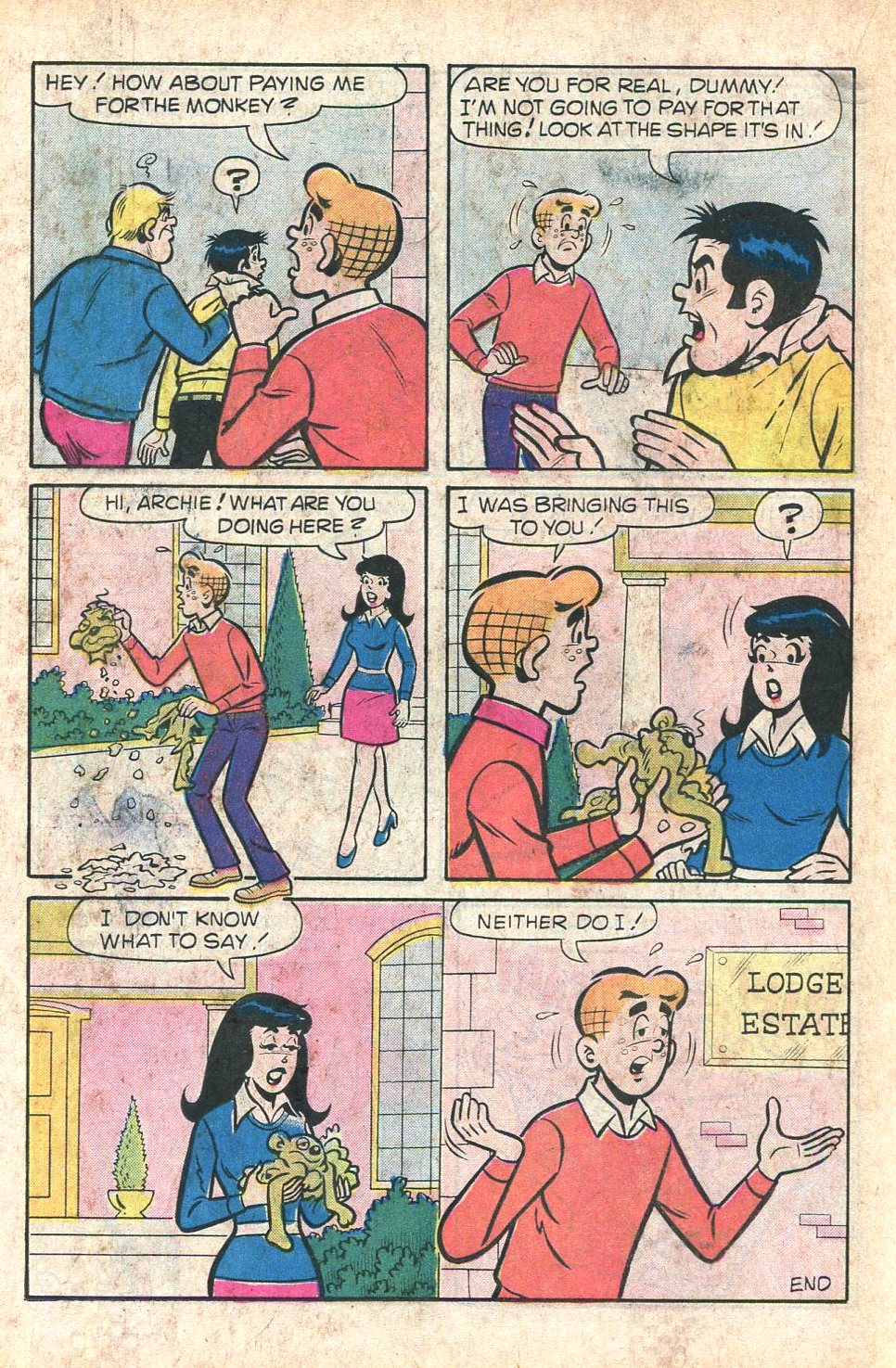 Read online Reggie and Me (1966) comic -  Issue #109 - 18