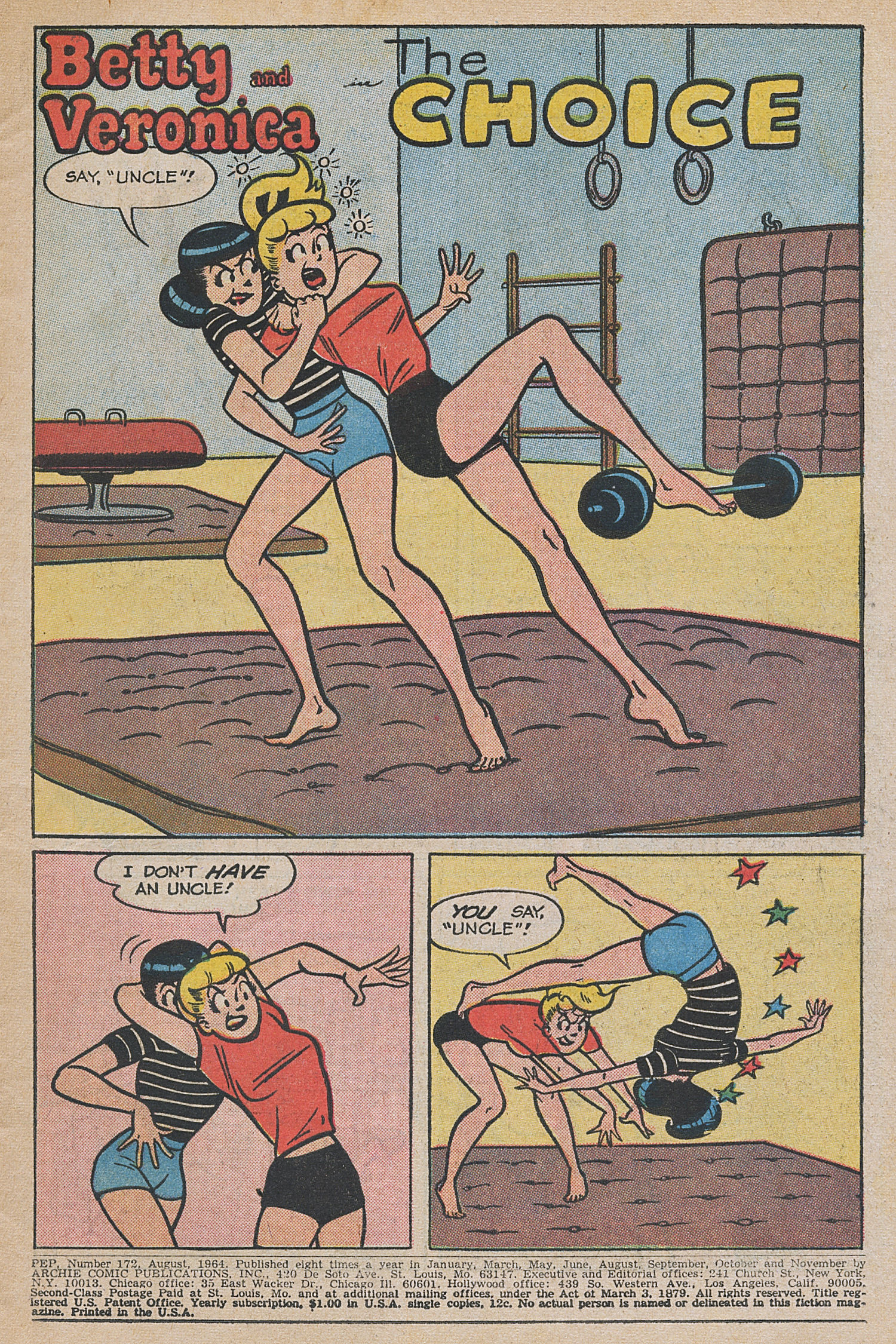Read online Pep Comics comic -  Issue #172 - 3