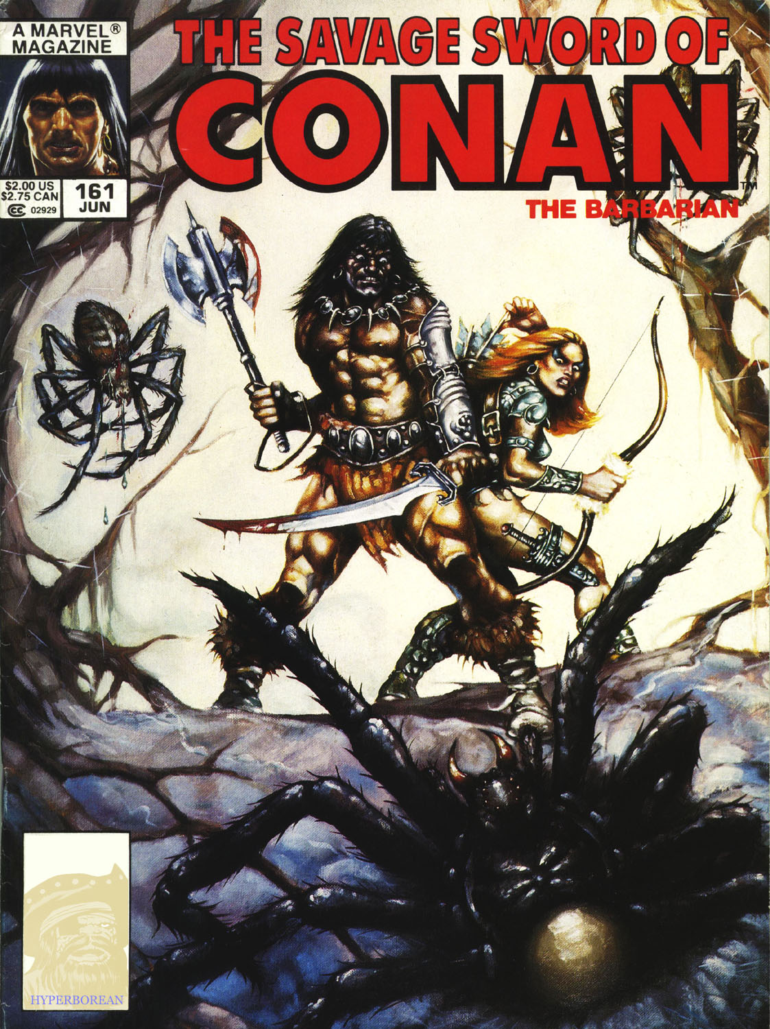 Read online The Savage Sword Of Conan comic -  Issue #161 - 1