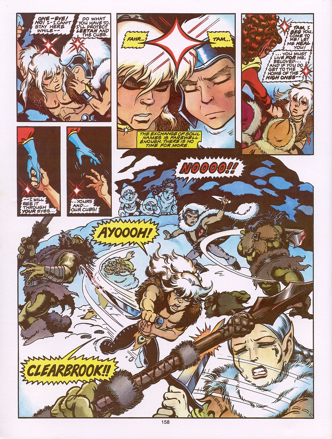 Read online ElfQuest (Starblaze Edition) comic -  Issue # TPB 3 - 157