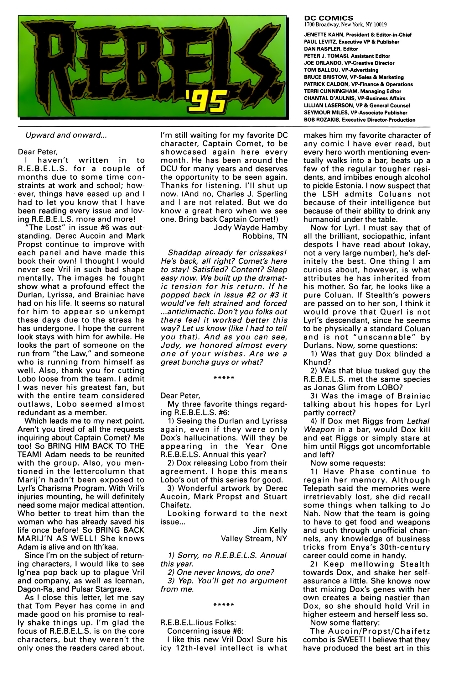 Read online R.E.B.E.L.S. '94 comic -  Issue #11 - 24