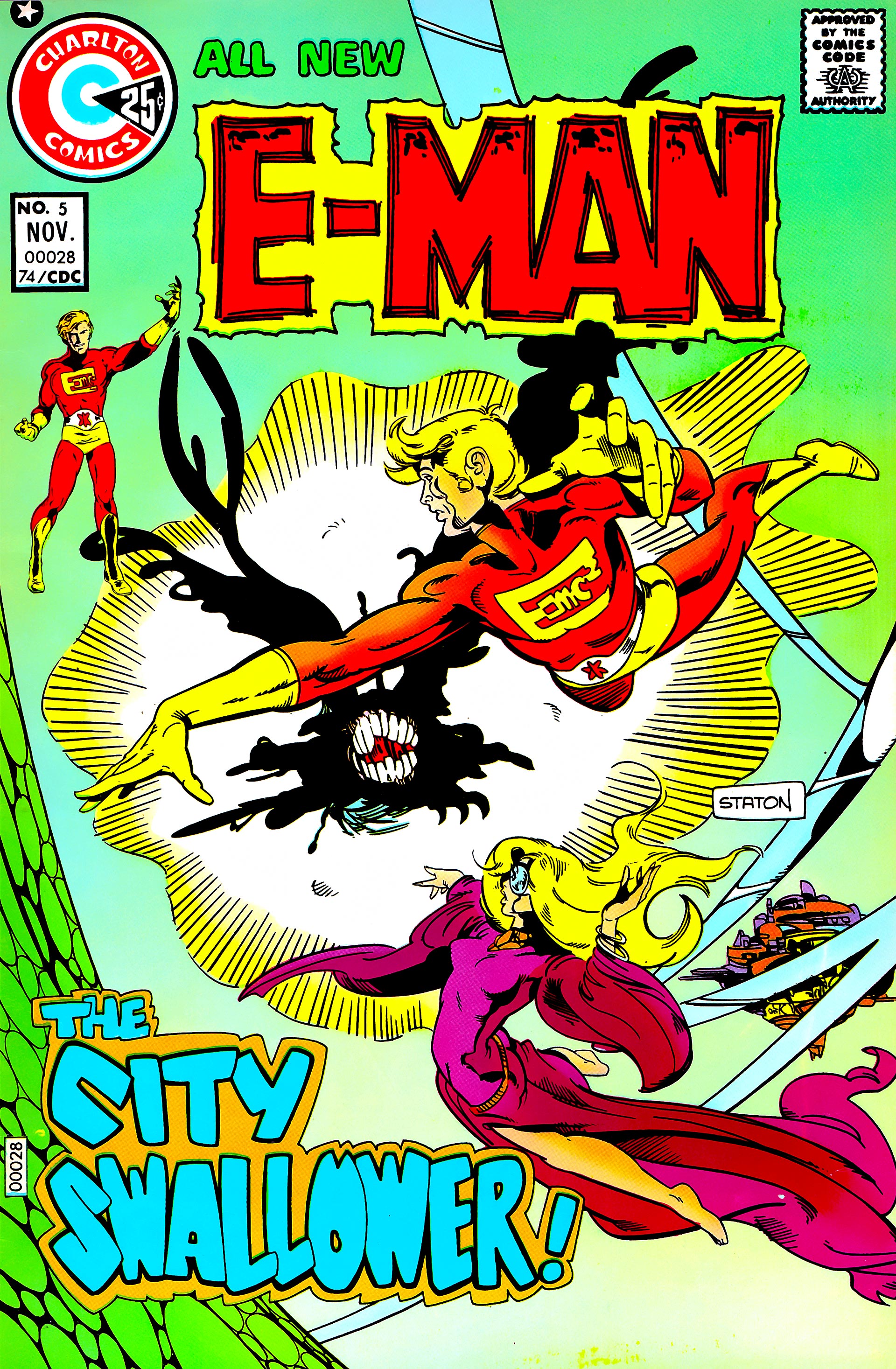 Read online E-Man (1973) comic -  Issue #5 - 1