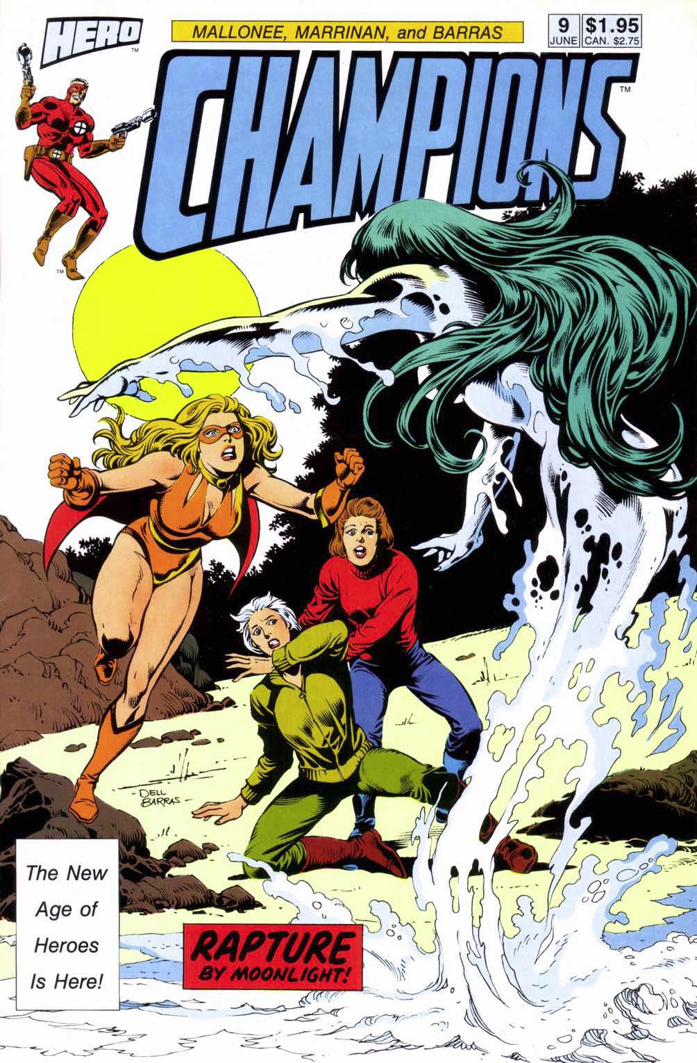 Read online Champions (1987) comic -  Issue #9 - 1
