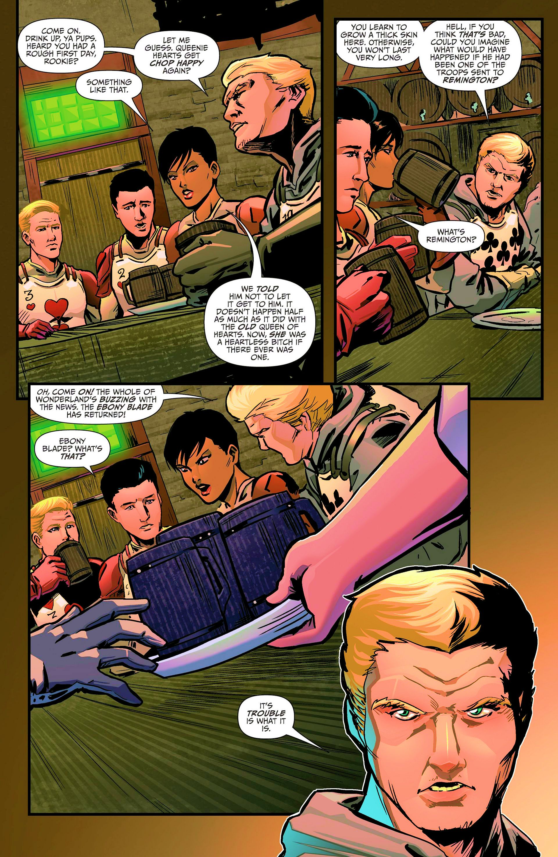 Read online Grimm Fairy Tales presents Wonderland: Clash of Queens comic -  Issue #2 - 8