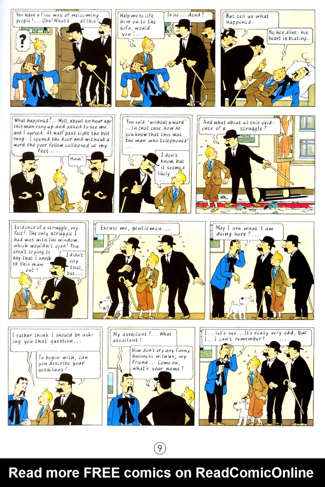 Read online The Adventures of Tintin comic -  Issue #8 - 12