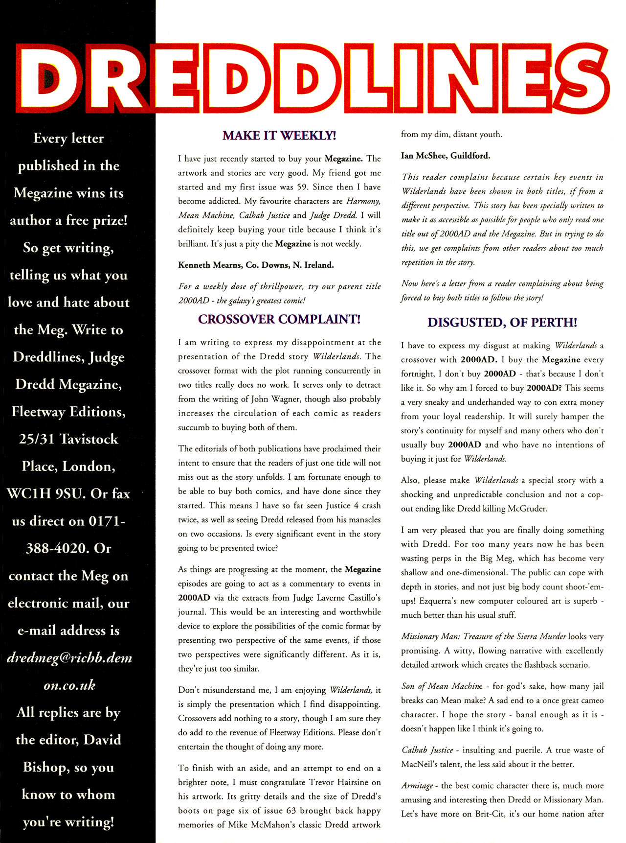 Read online Judge Dredd: The Megazine (vol. 2) comic -  Issue #67 - 40