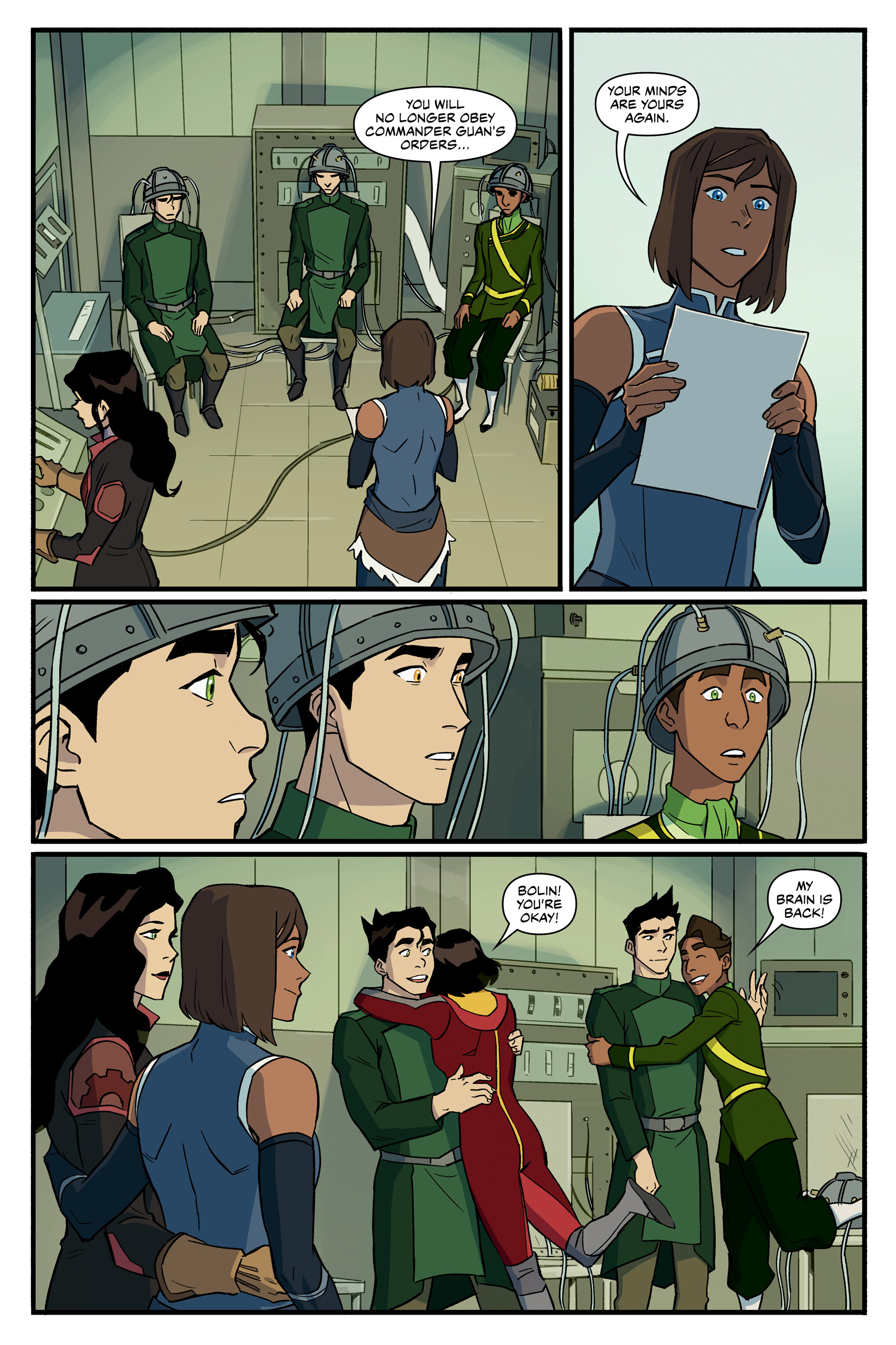 Read online Nickelodeon The Legend of Korra: Ruins of the Empire comic -  Issue # TPB 3 - 65