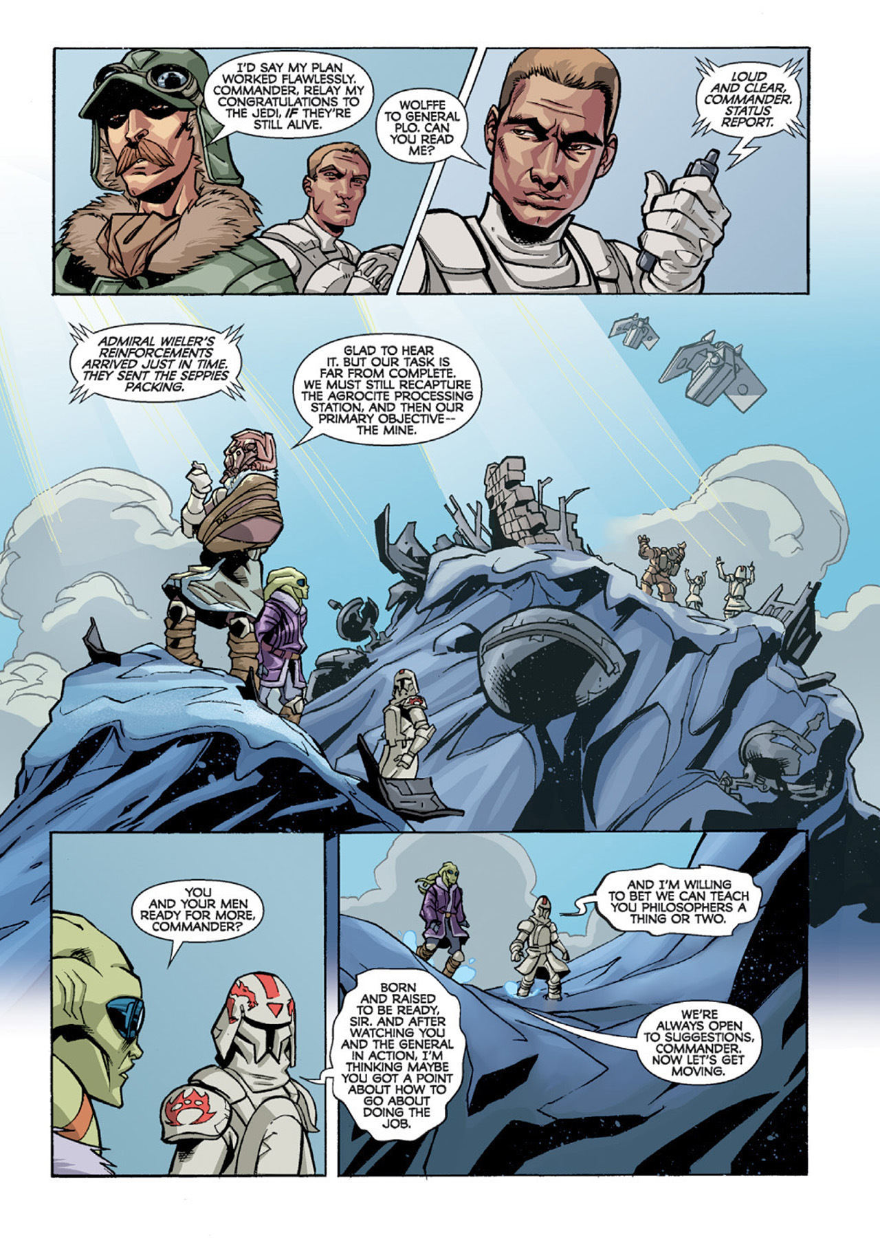 Read online Star Wars: The Clone Wars comic -  Issue #8 - 24