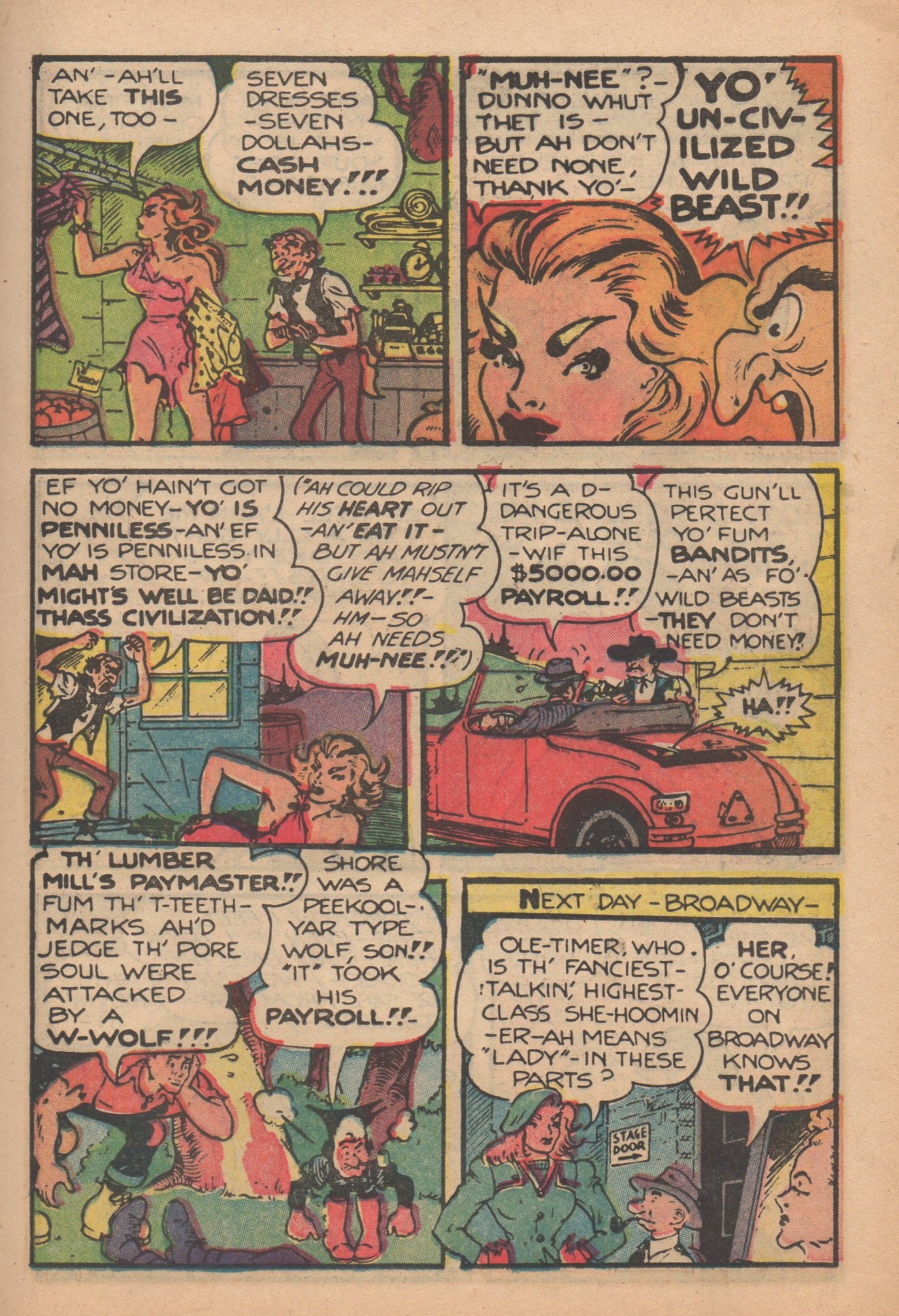 Read online Al Capp's Wolf Gal comic -  Issue #2 - 15