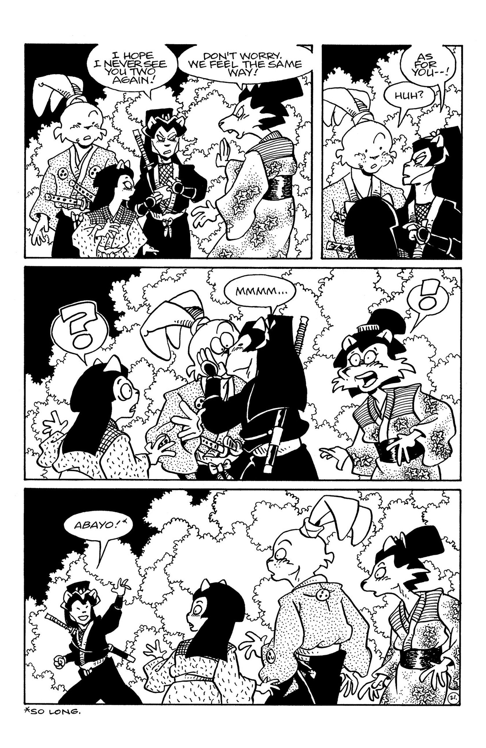Read online Usagi Yojimbo (1996) comic -  Issue #147 - 22