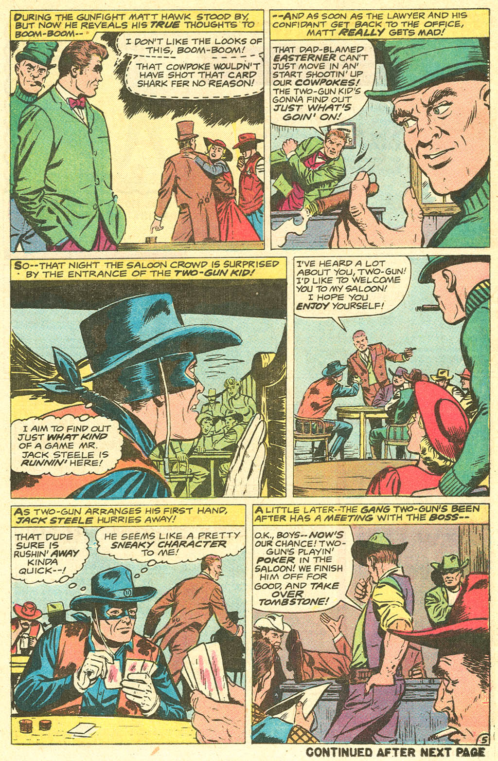 Read online Kid Colt Outlaw comic -  Issue #141 - 21