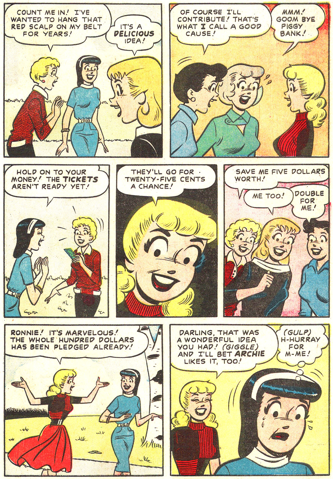 Read online Archie's Girls Betty and Veronica comic -  Issue #54 - 17