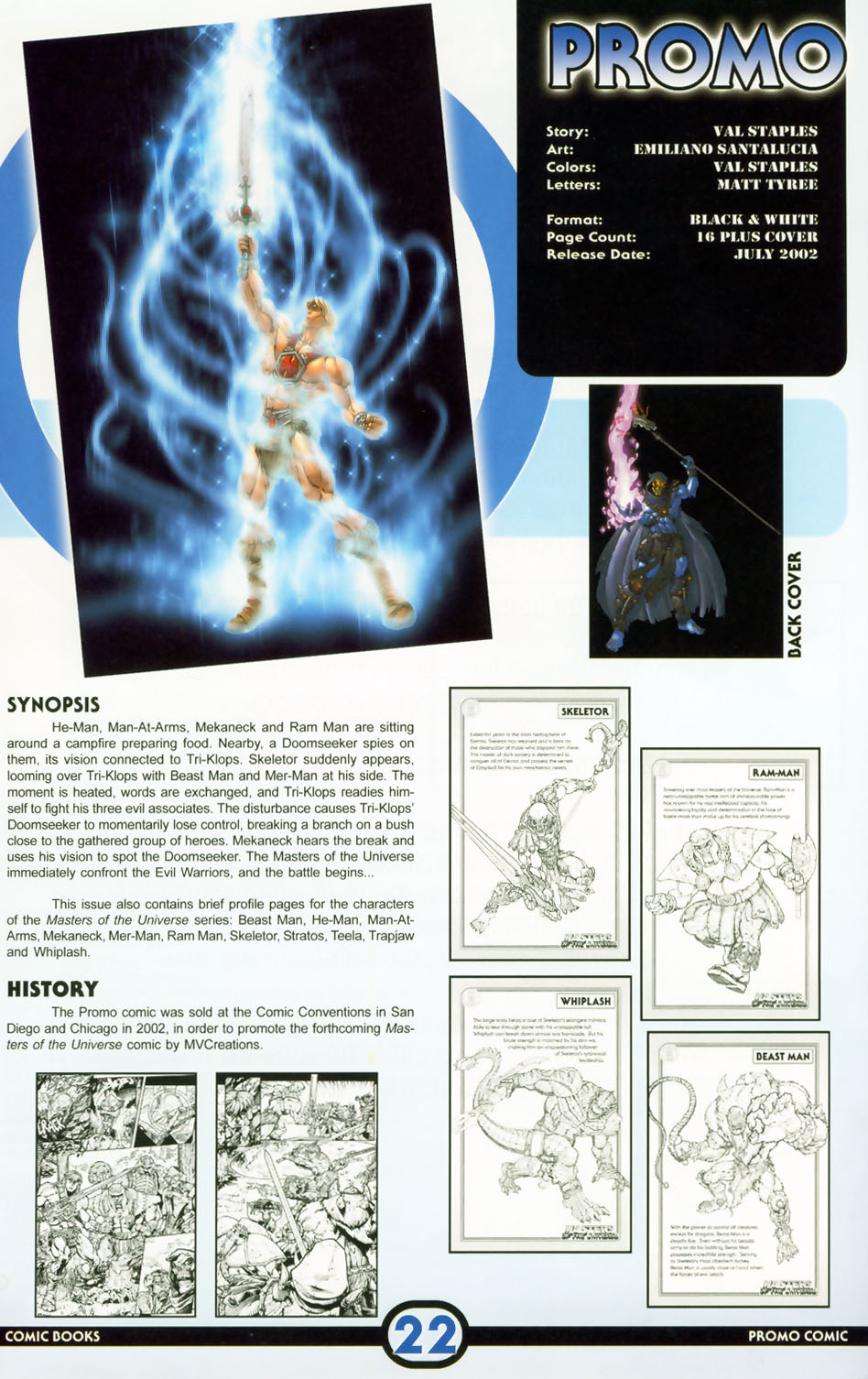 Read online Masters of the Universe Encyclopedia comic -  Issue # Full - 23