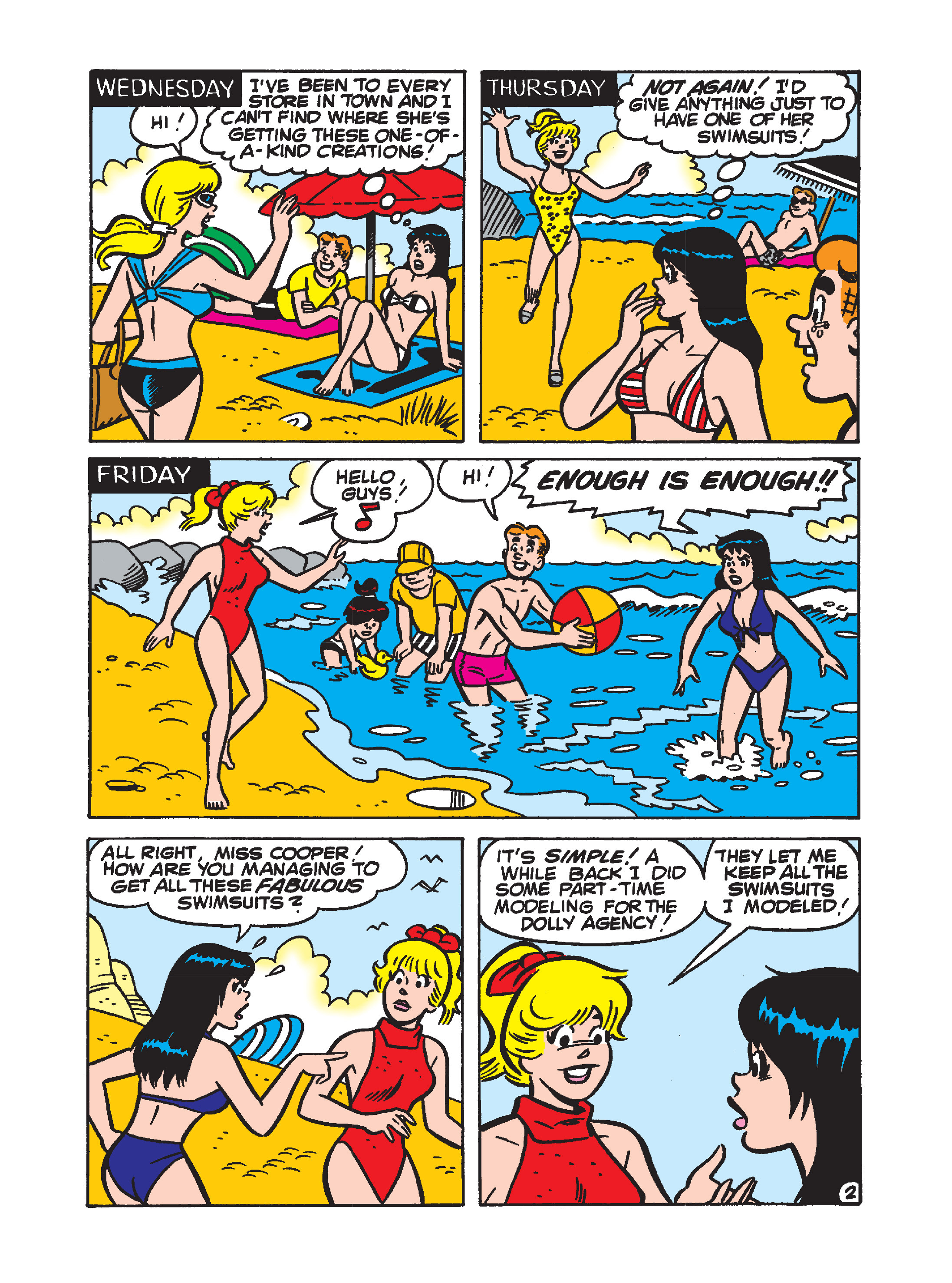 Read online Betty and Veronica Double Digest comic -  Issue #213 - 128