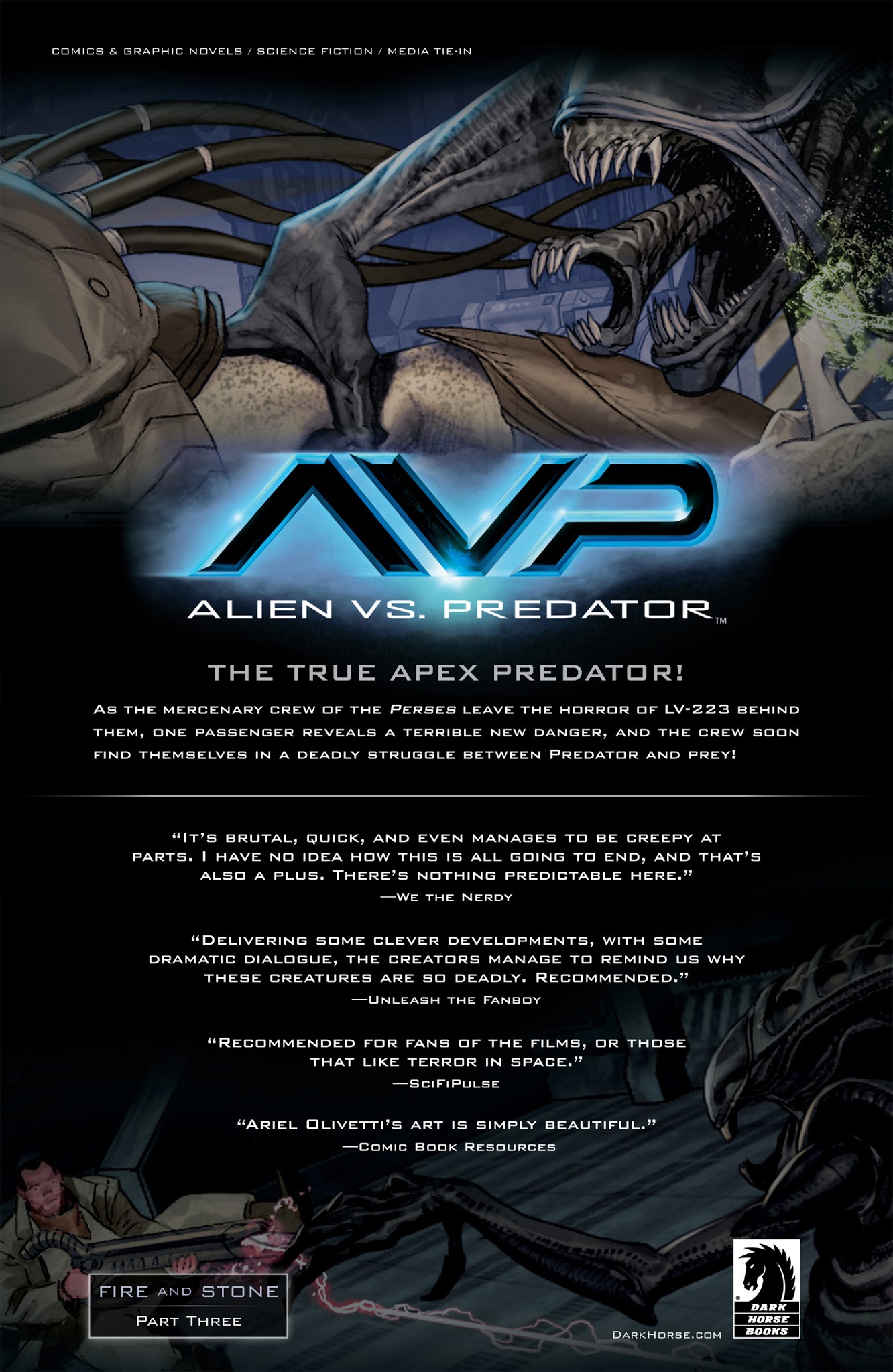 Read online Alien vs. Predator: Fire and Stone comic -  Issue # _TPB - 105